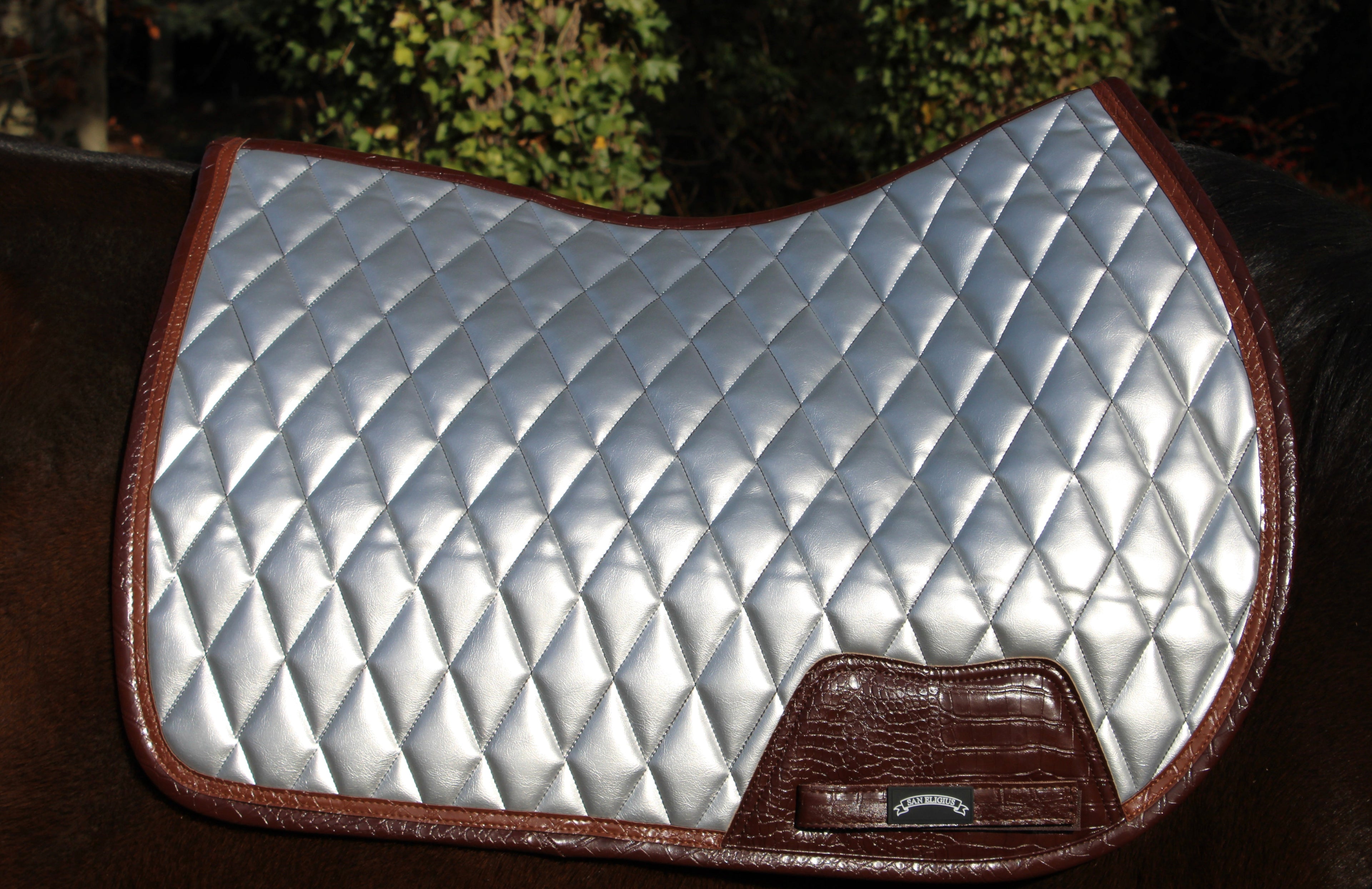 Saddle Pad | Chrome