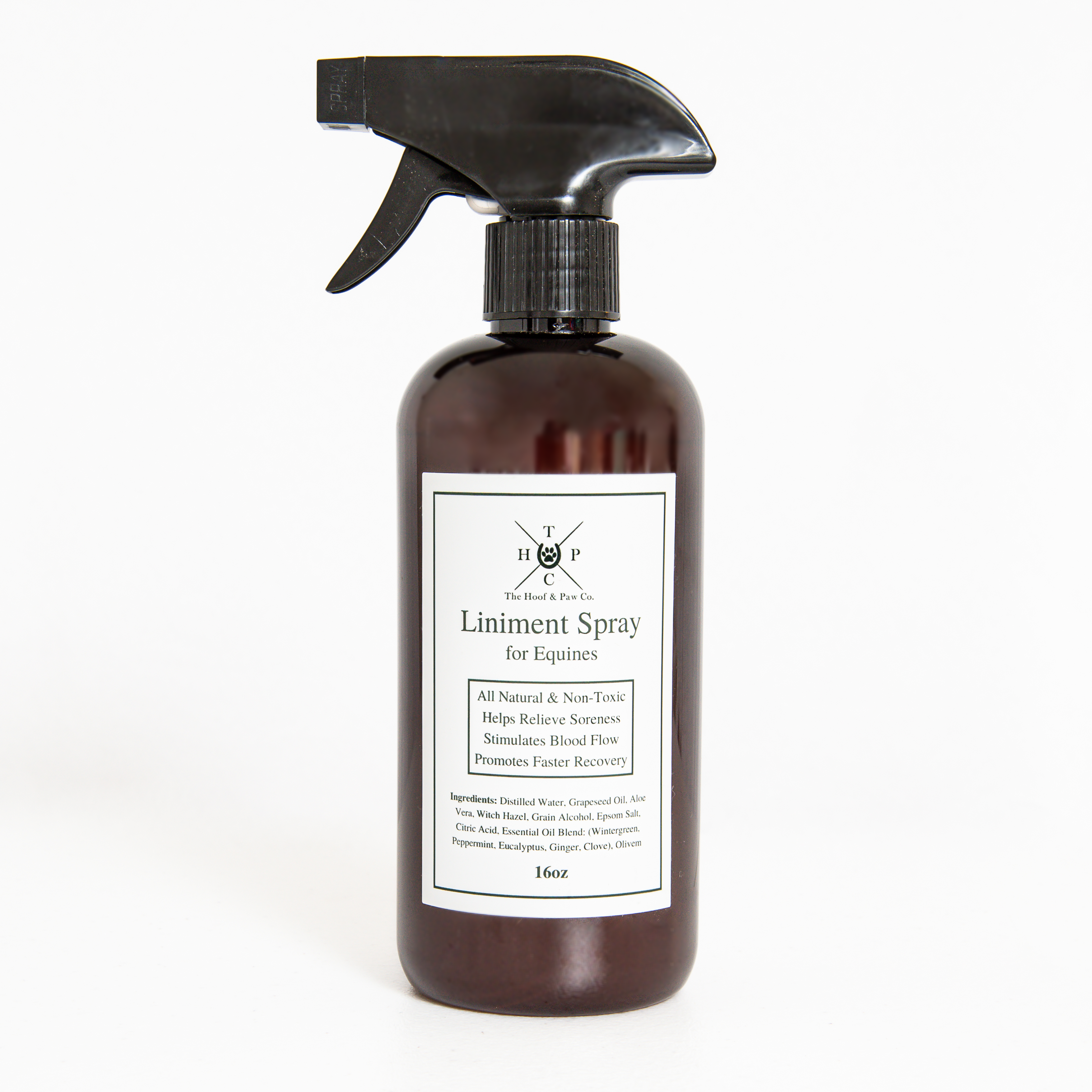 All Natural Liniment Spray - For Horses - 16oz