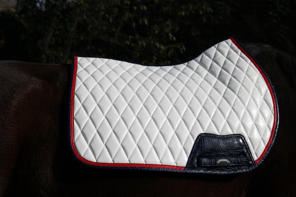 Saddle Pad | White