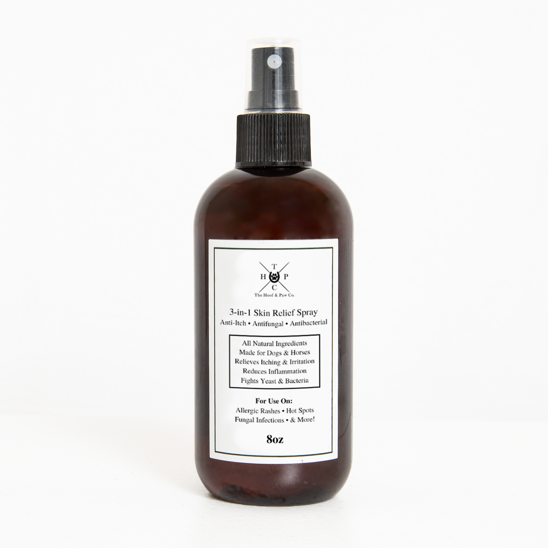 All Natural 3-in-1 Skin Relief Spray - for Dogs & Horses (8oz or 16oz)