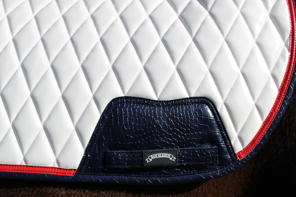 Saddle Pad | White
