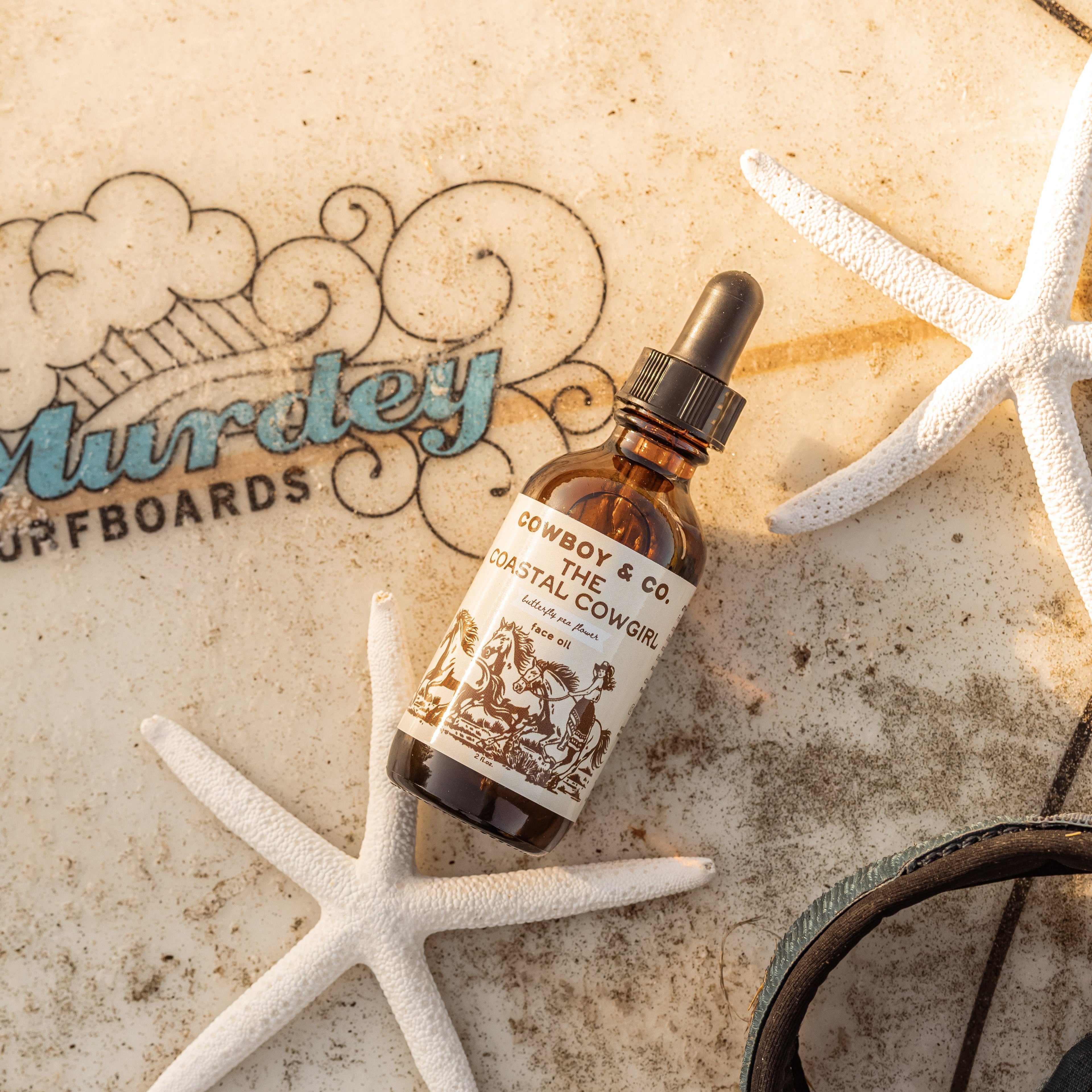 The Coastal Cowgirl - Organic Butterfly Pea Flower Face Oil