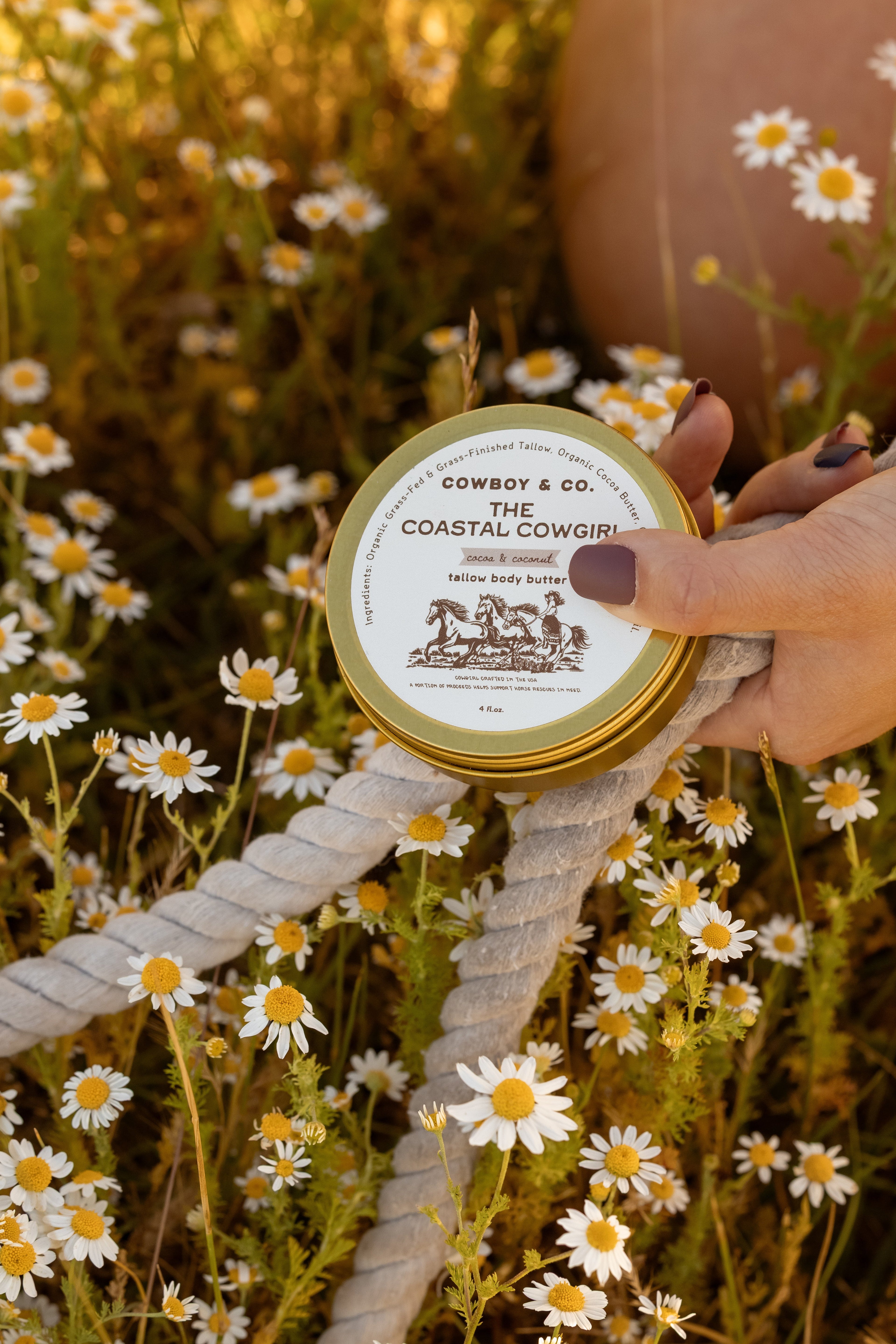 The Coastal Cowgirl - Organic Cocoa & Coconut Tallow Body Butter