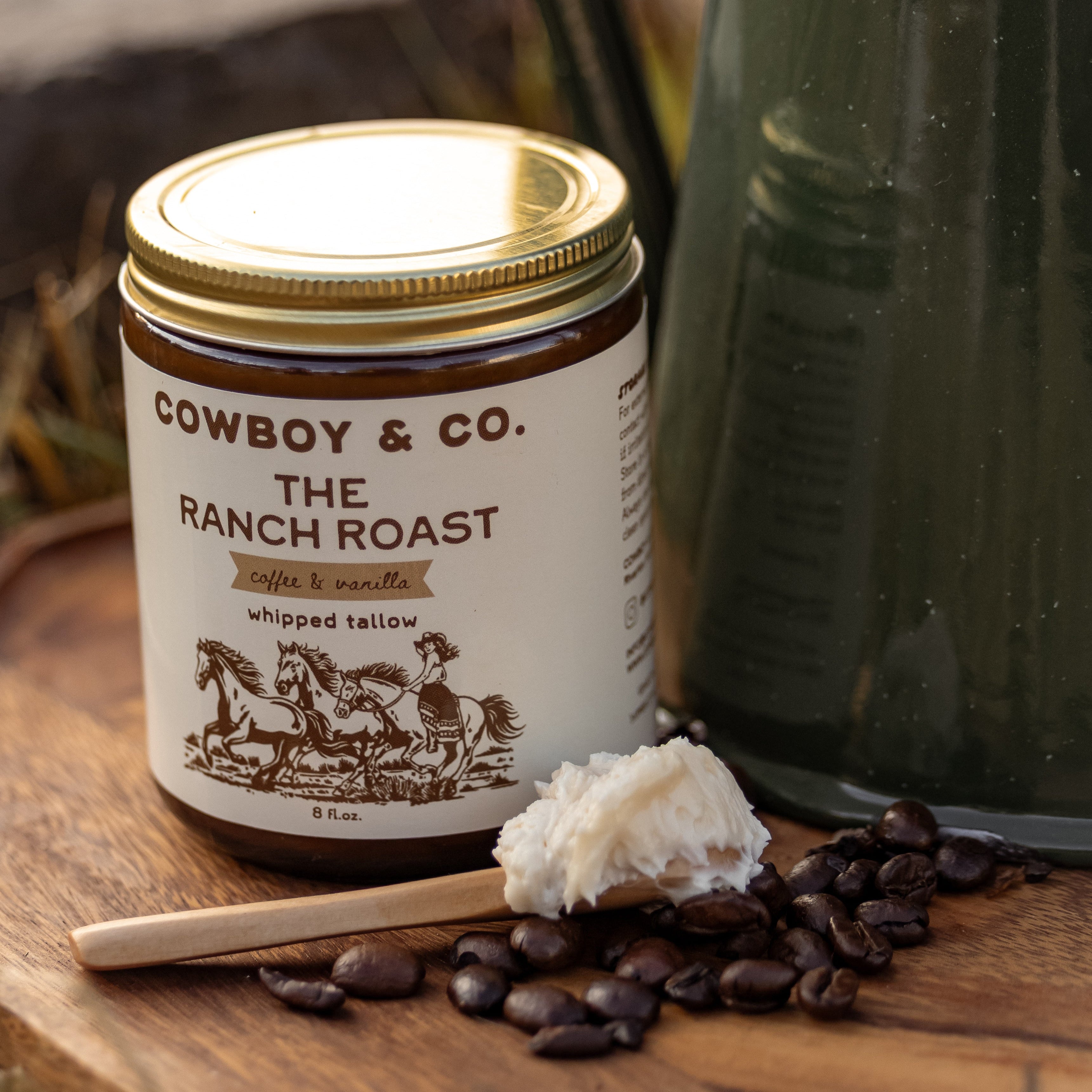 The Ranch Roast - Coffee & Vanilla Infused Organic Whipped Tallow Moisturizer