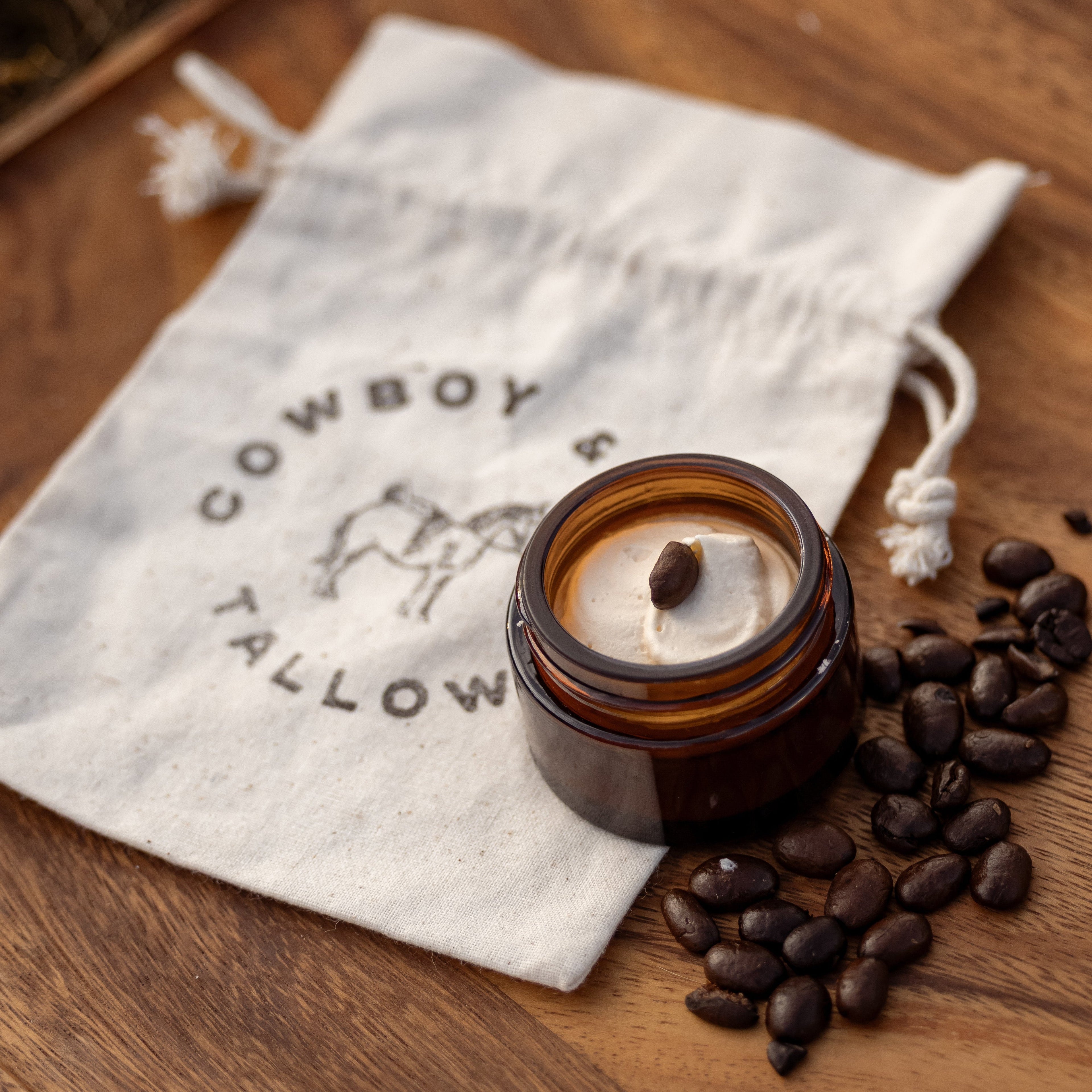 The Ranch Roast - Coffee & Vanilla Infused Organic Tallow Eye Cream