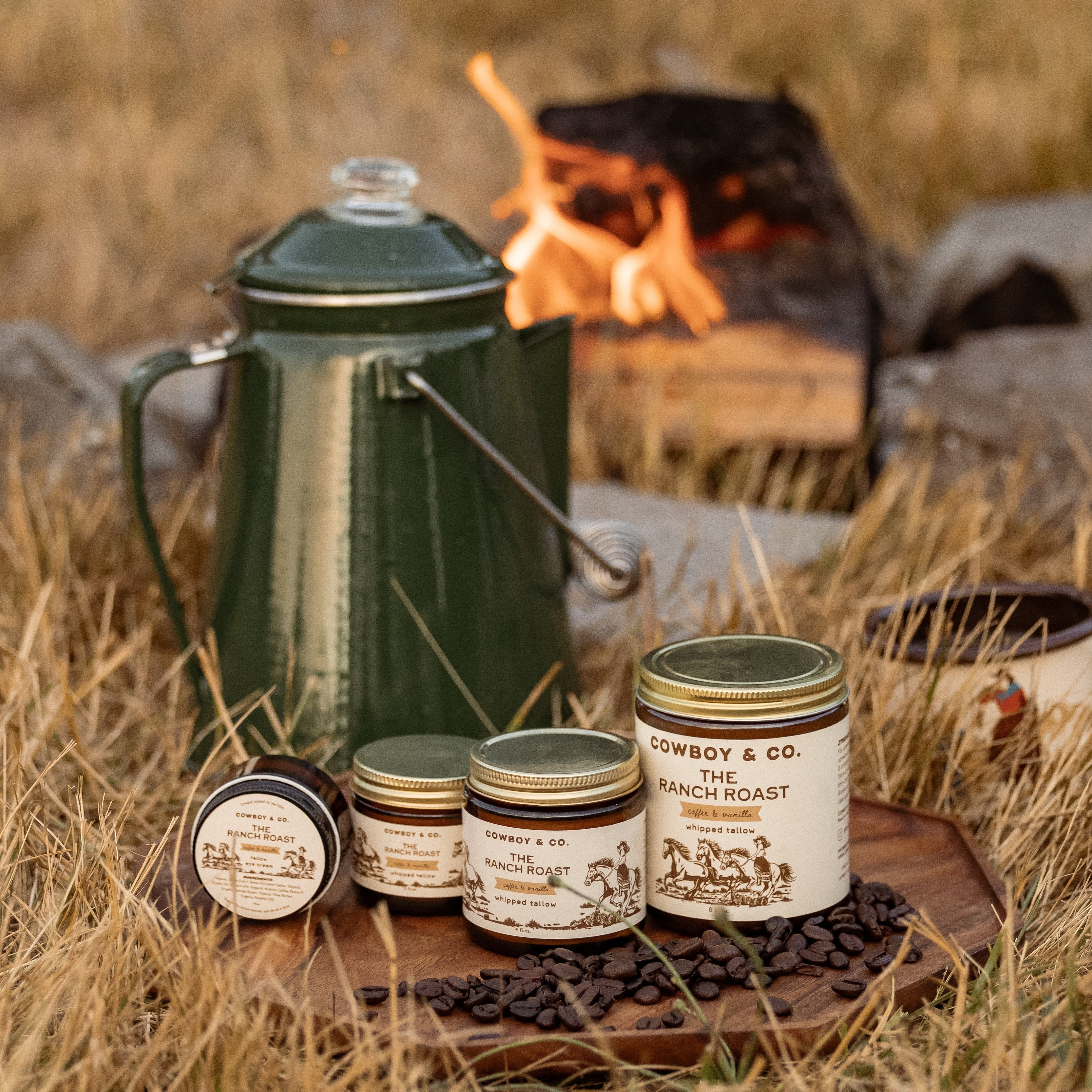 The Ranch Roast - Coffee & Vanilla Infused Organic Whipped Tallow Moisturizer