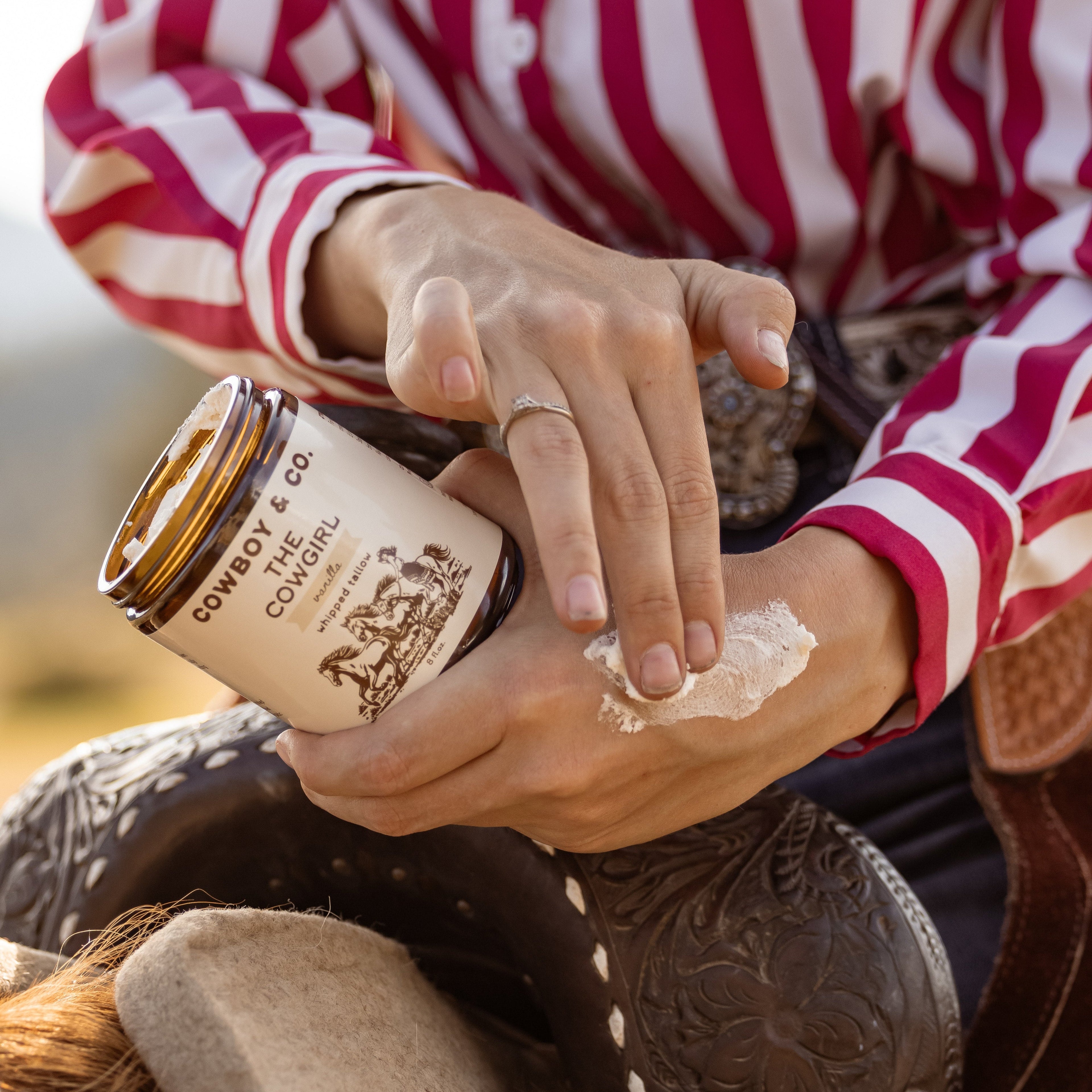 The Cowgirl - Vanilla Infused Organic Whipped Tallow Moisturizer