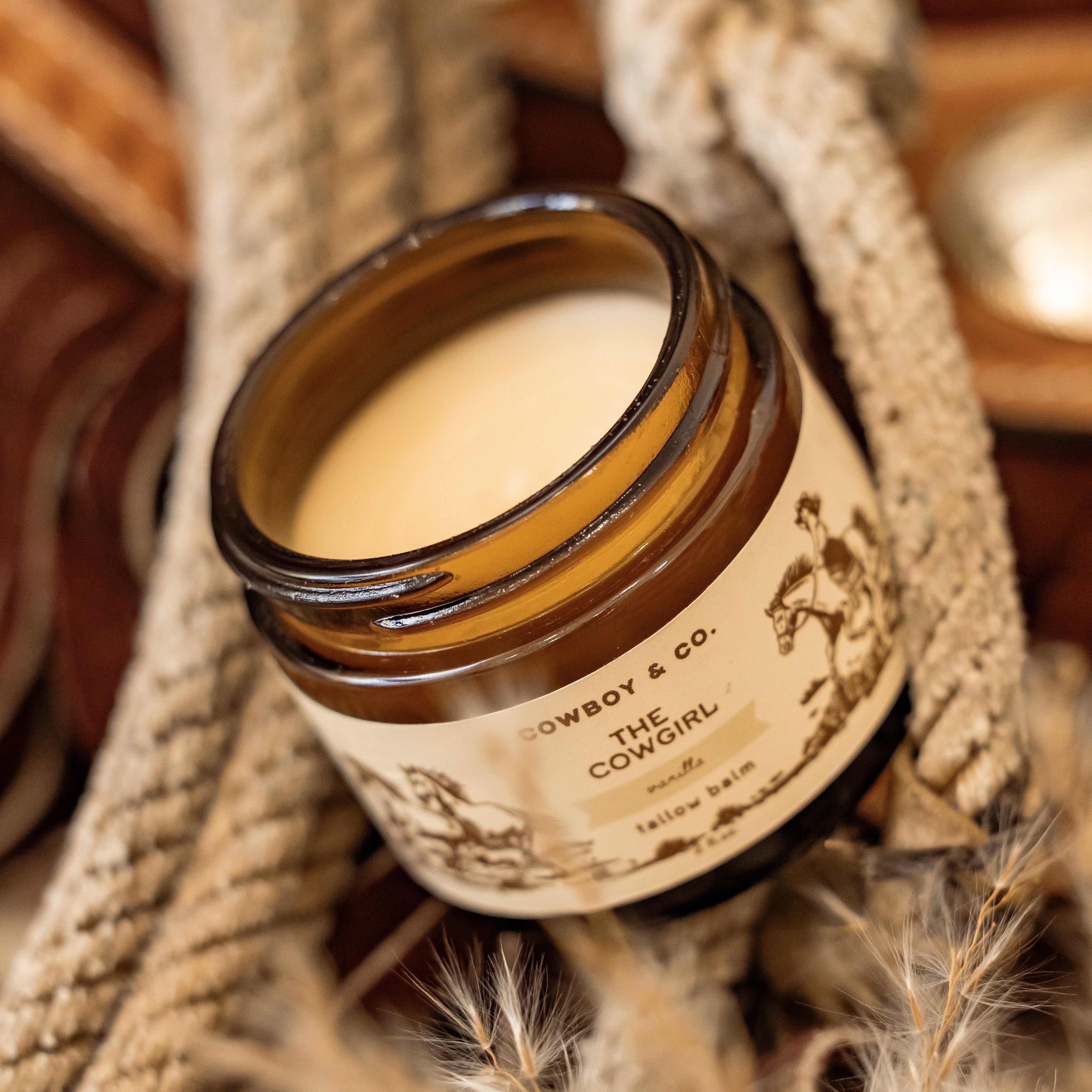 The Cowgirl - Vanilla Infused Organic Tallow Balm Moisturizer