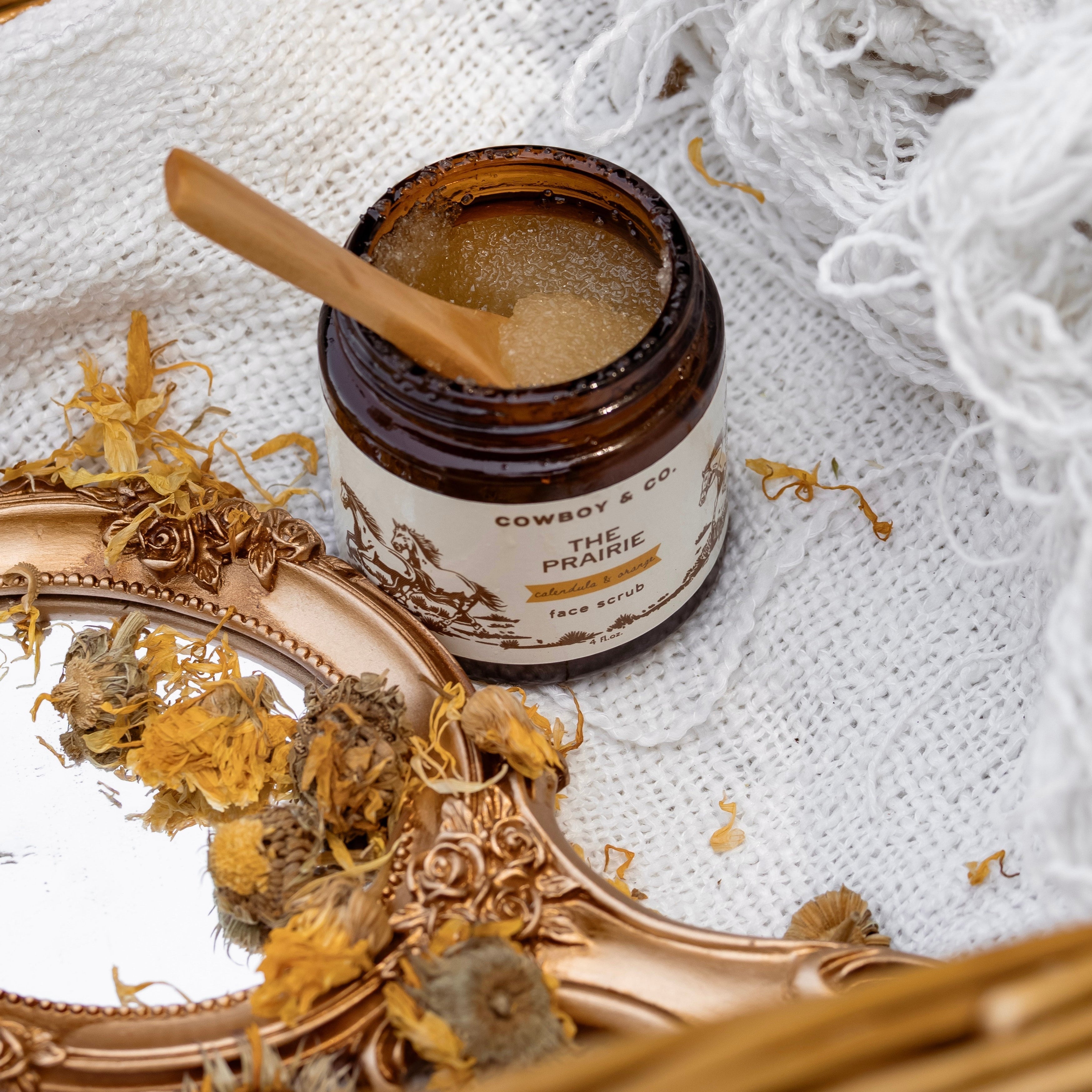 The Prairie - Organic Calendula & Sweet Orange Exfoliating Face Scrub