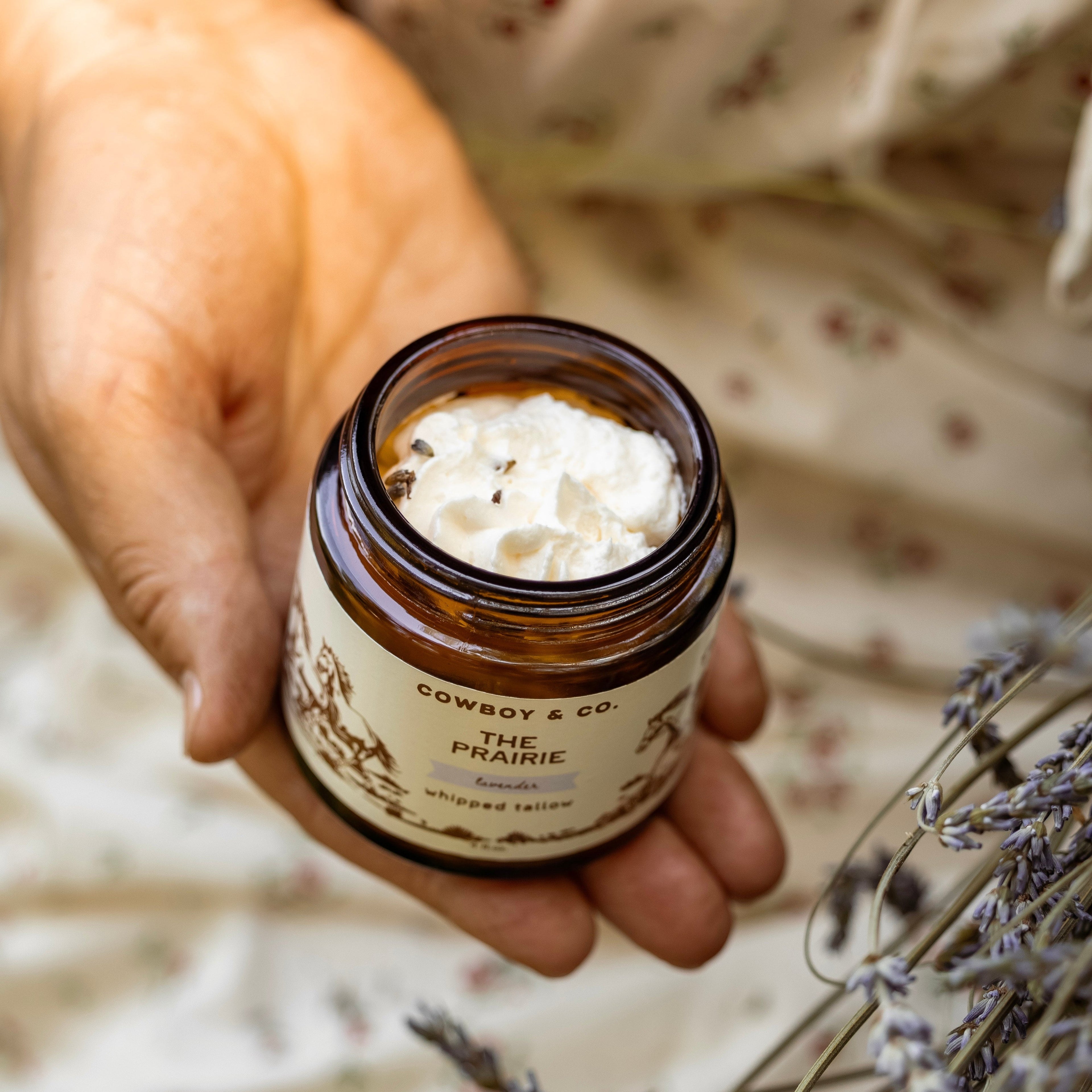 The Prairie - Lavender Infused Organic Whipped Tallow Moisturizer