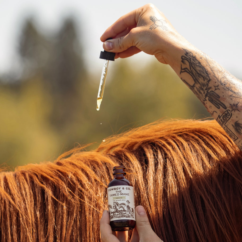 The Tamed Mane - Organic Rosemary Hair Growth Elixir