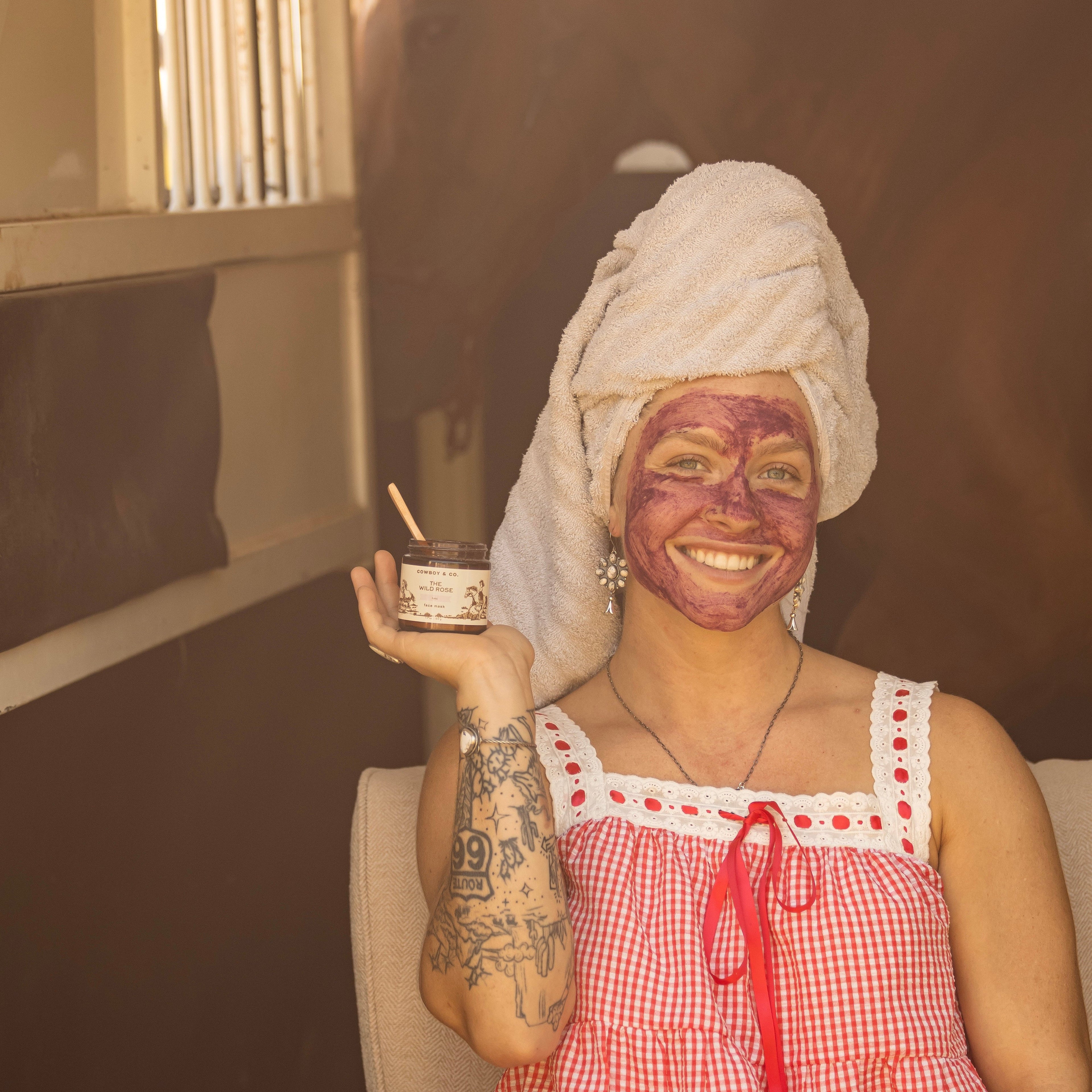 The Wild Rose - Organic Rose Clay Face Mask
