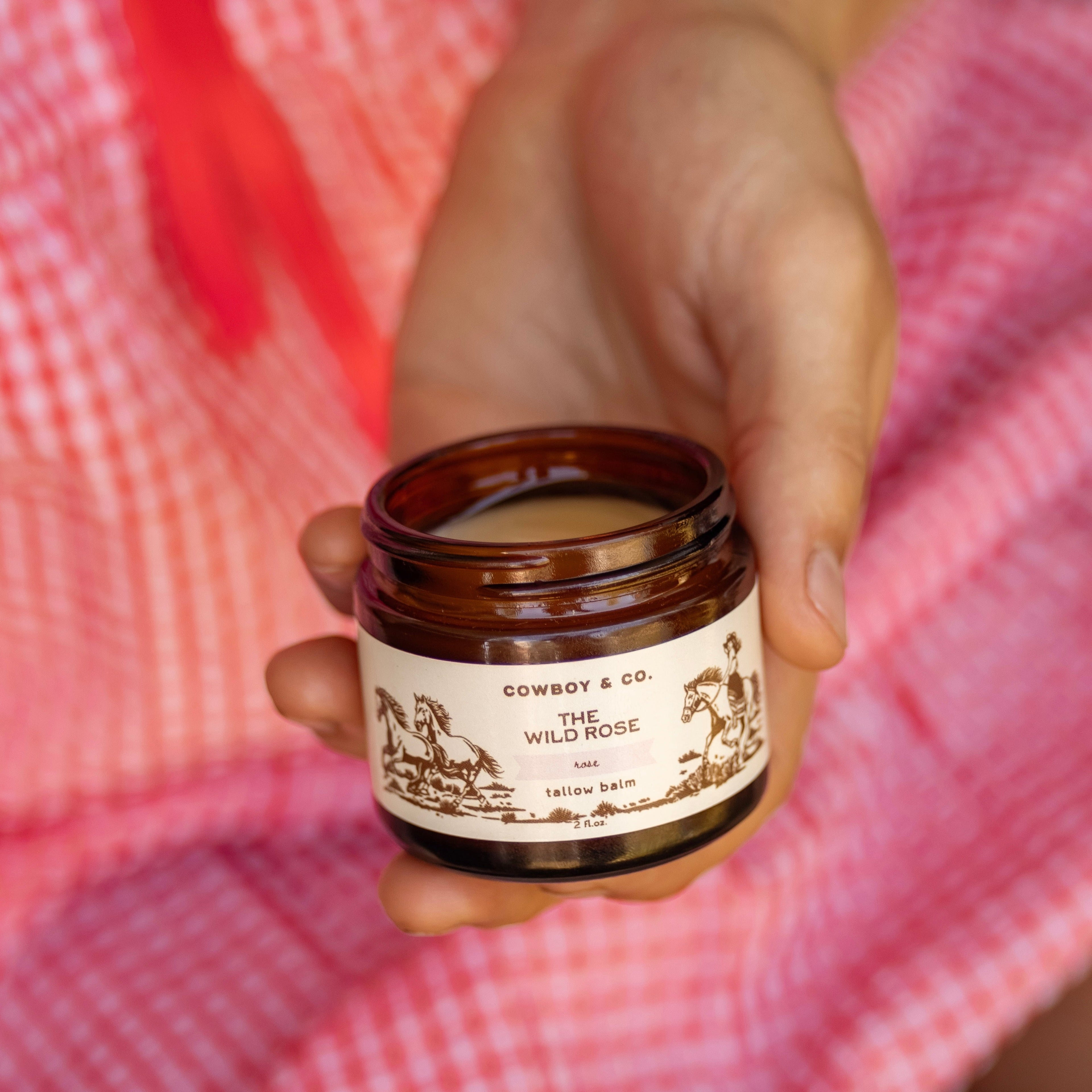 The Wild Rose - Rose Infused Organic Tallow Balm Moisturizer