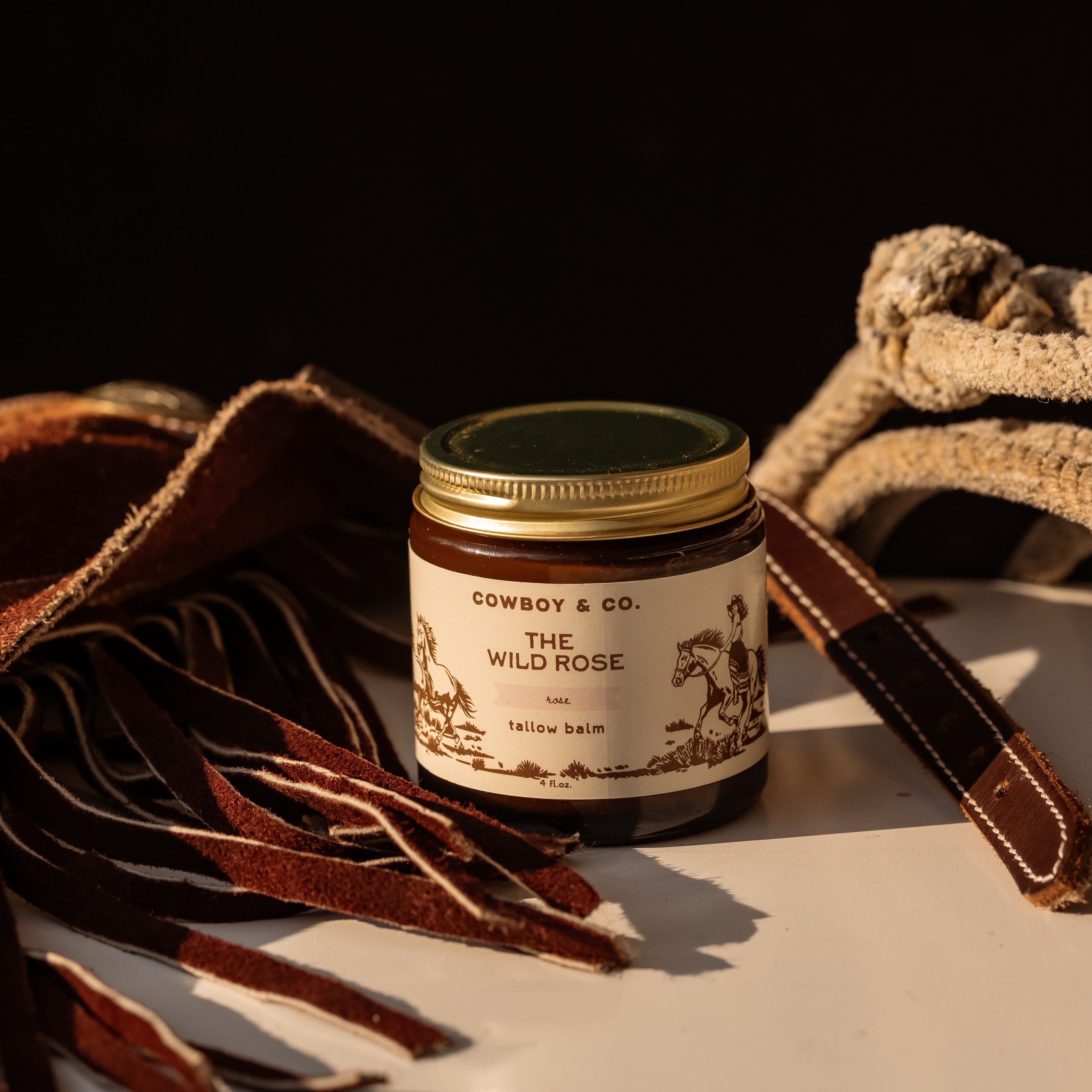 The Wild Rose - Rose Infused Organic Tallow Balm Moisturizer