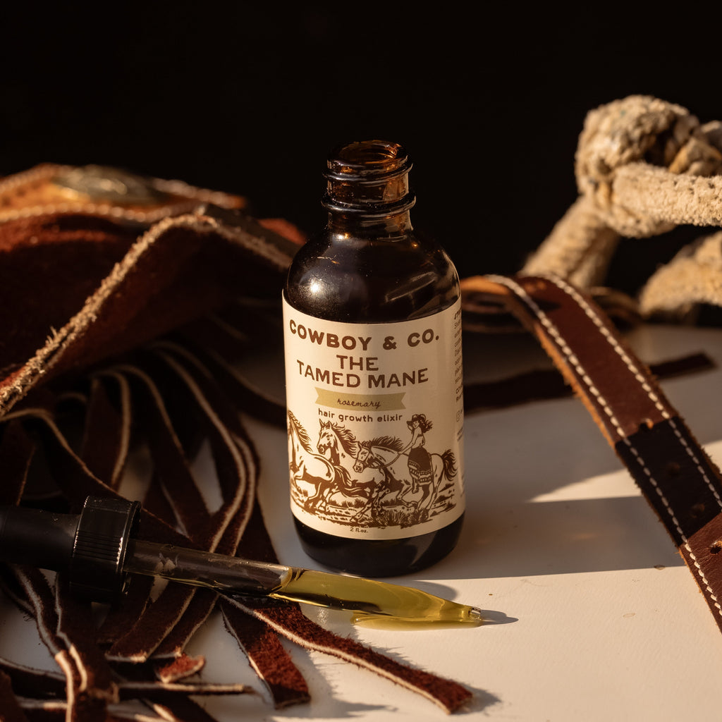 The Tamed Mane - Organic Rosemary Hair Growth Elixir