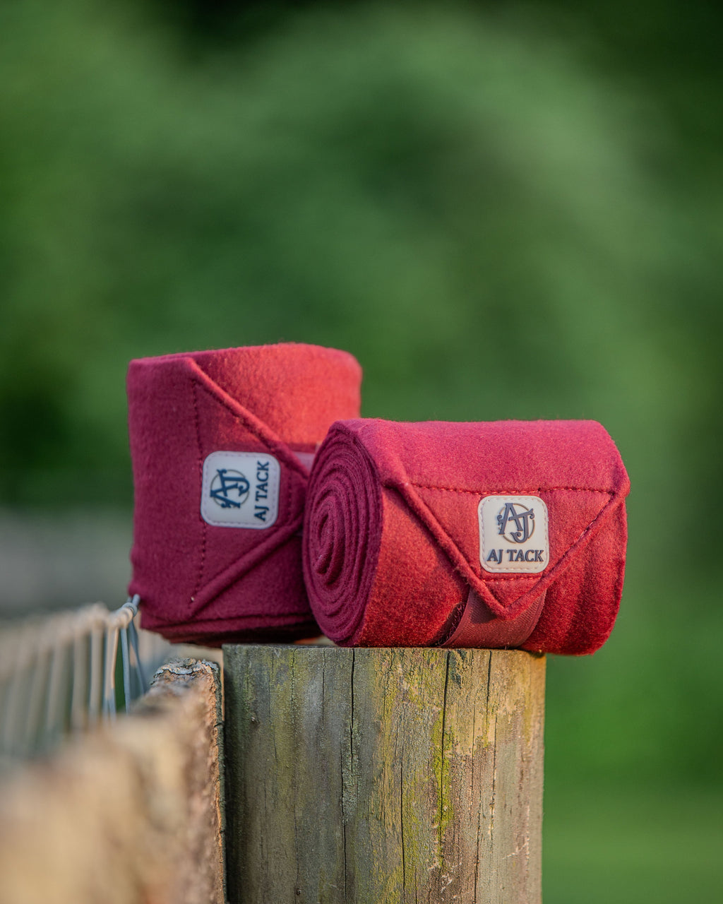 AJ Tack Polo Wraps - 9ft - Pack of 4