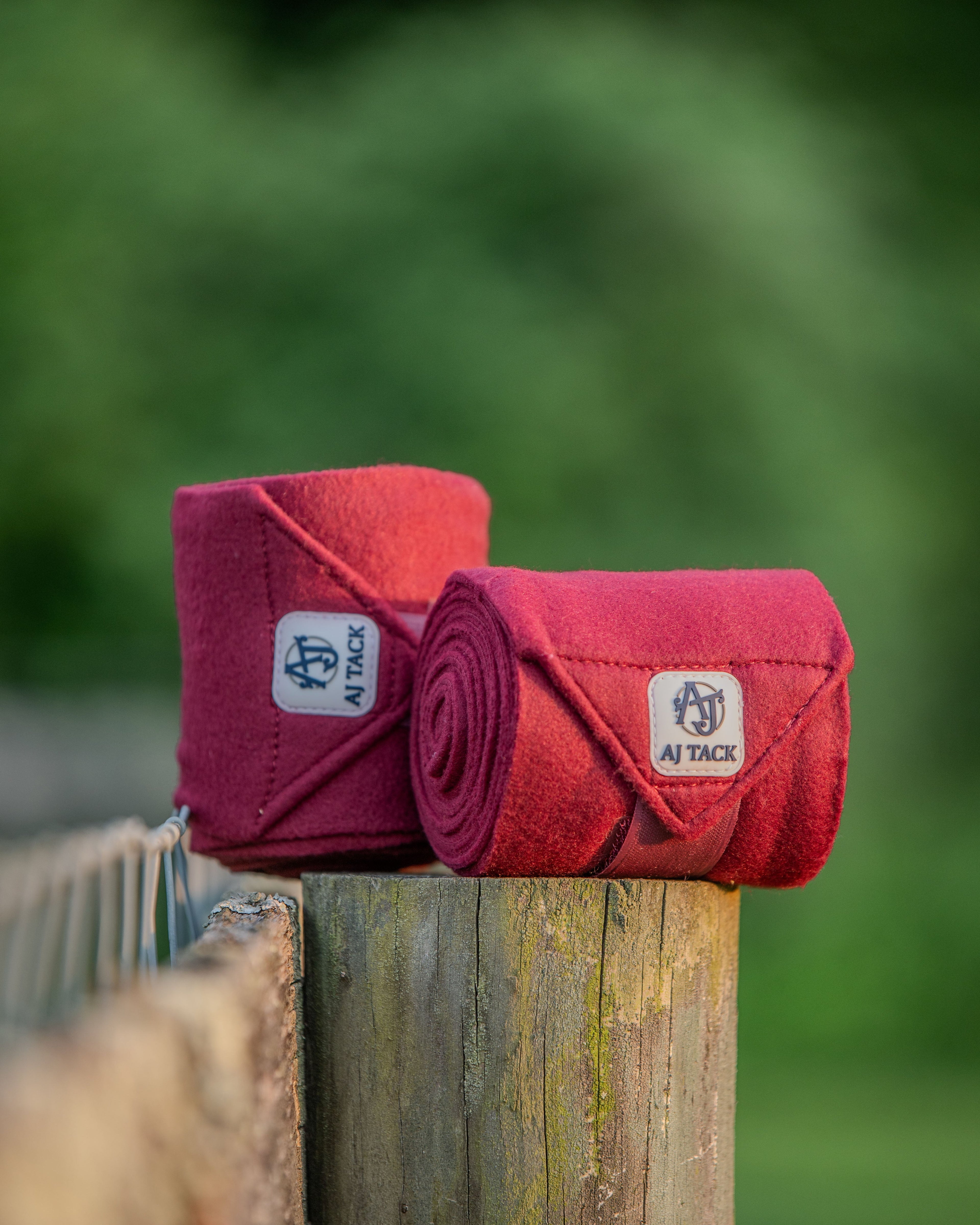 AJ Tack Polo Wraps - 9ft - Pack of 4