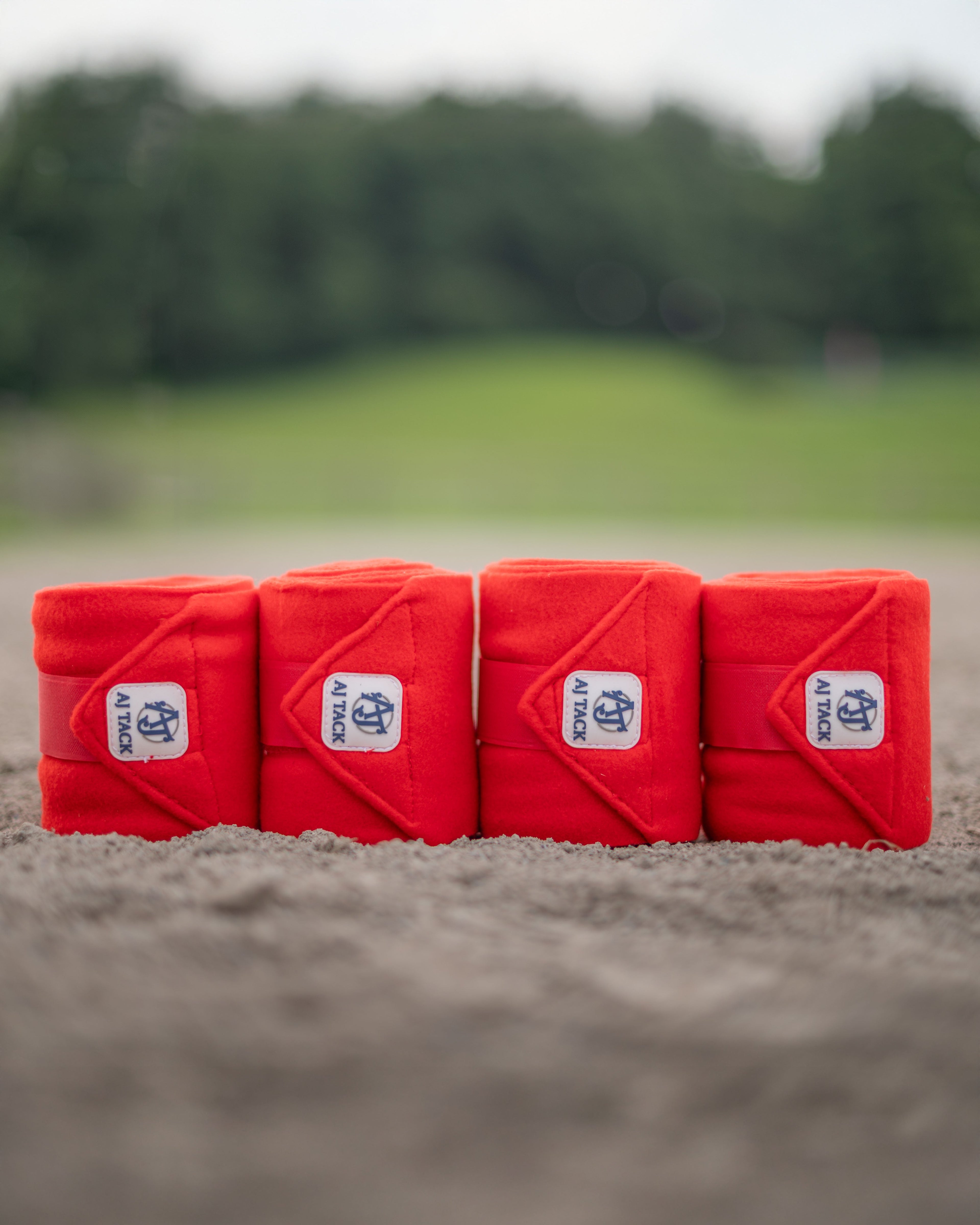 AJ Tack Polo Wraps - 9ft - Pack of 4