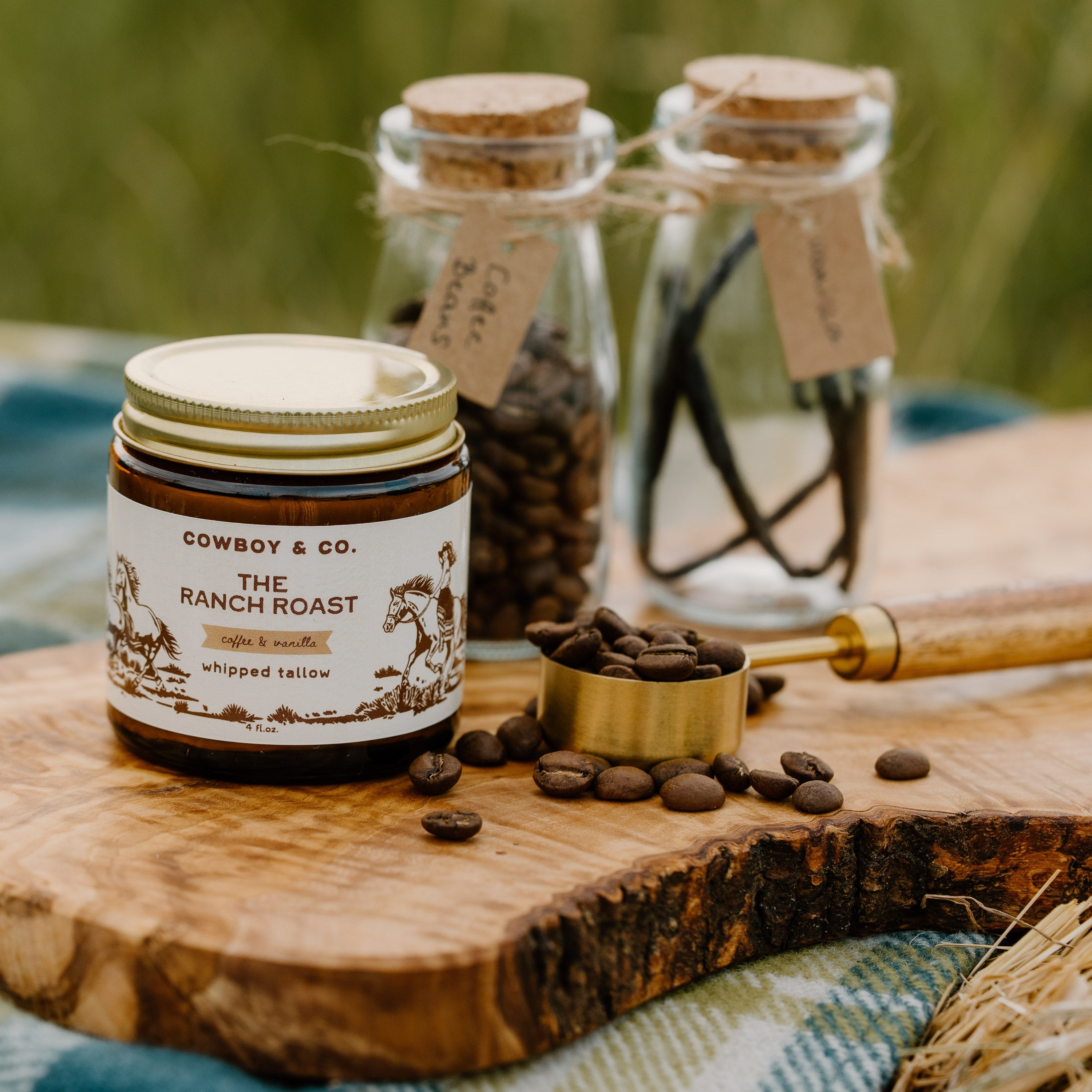 The Ranch Roast - Coffee & Vanilla Infused Organic Whipped Tallow Moisturizer
