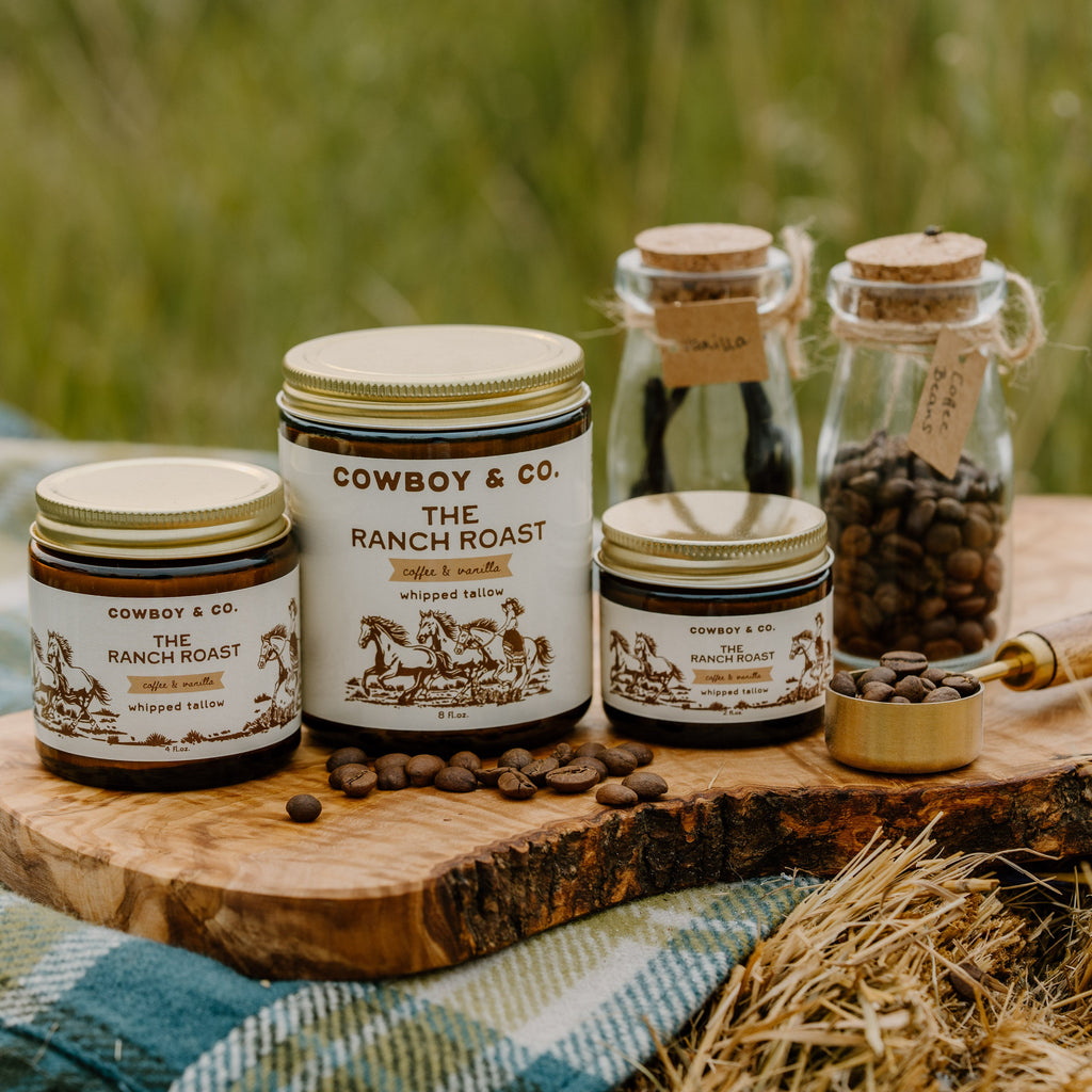 The Ranch Roast - Coffee & Vanilla Infused Organic Whipped Tallow Moisturizer
