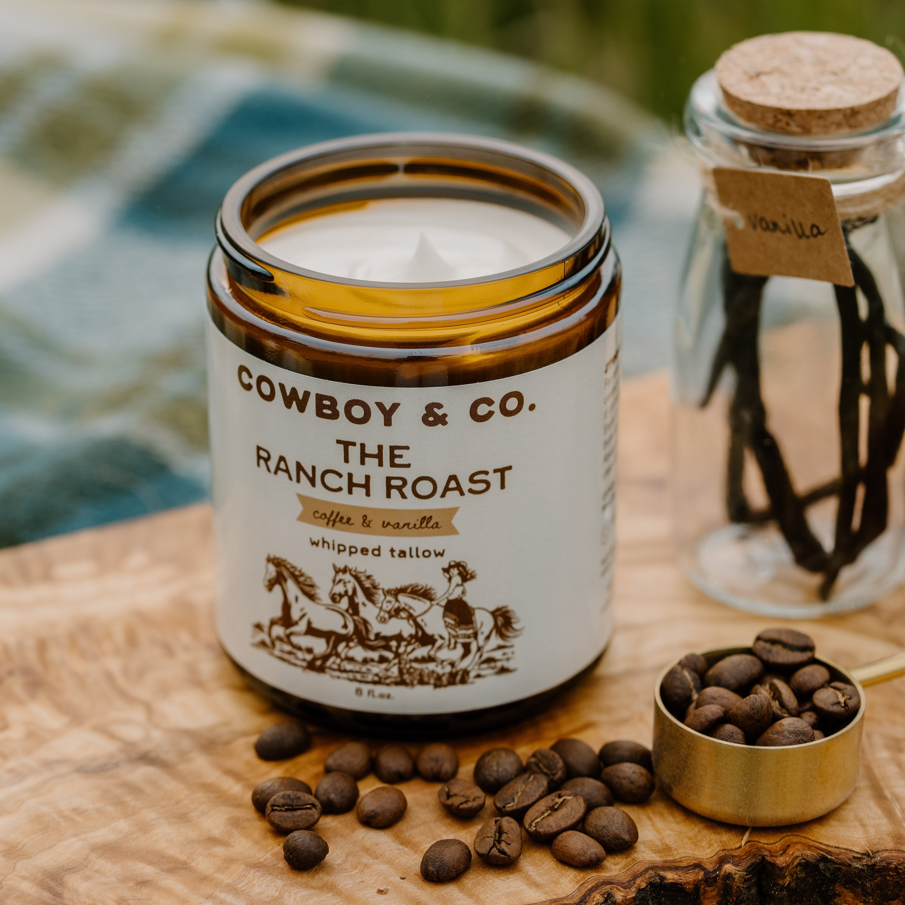 The Ranch Roast - Coffee & Vanilla Infused Organic Whipped Tallow Moisturizer