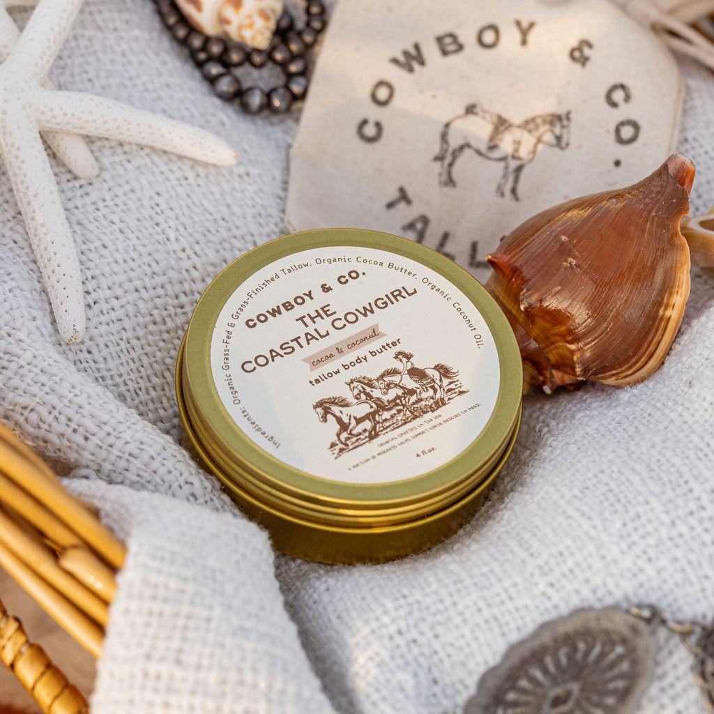 The Coastal Cowgirl - Organic Cocoa & Coconut Tallow Body Butter