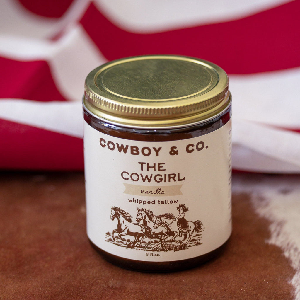 The Cowgirl - Vanilla Infused Organic Whipped Tallow Moisturizer