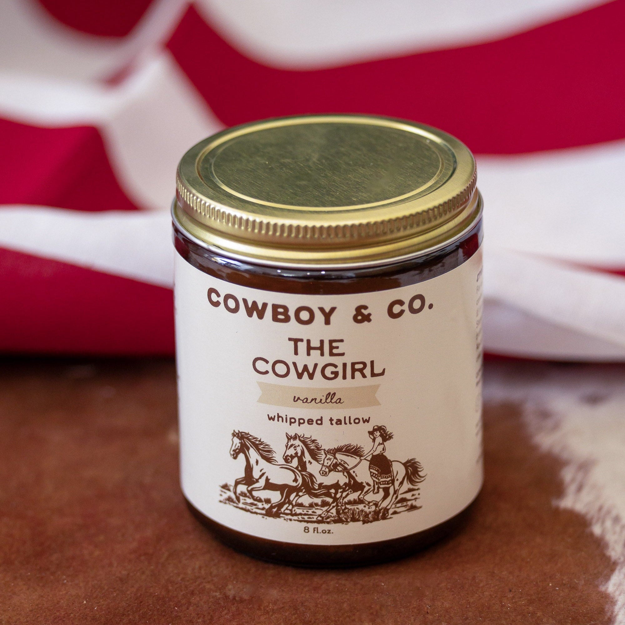 The Cowgirl - Vanilla Infused Organic Whipped Tallow Moisturizer