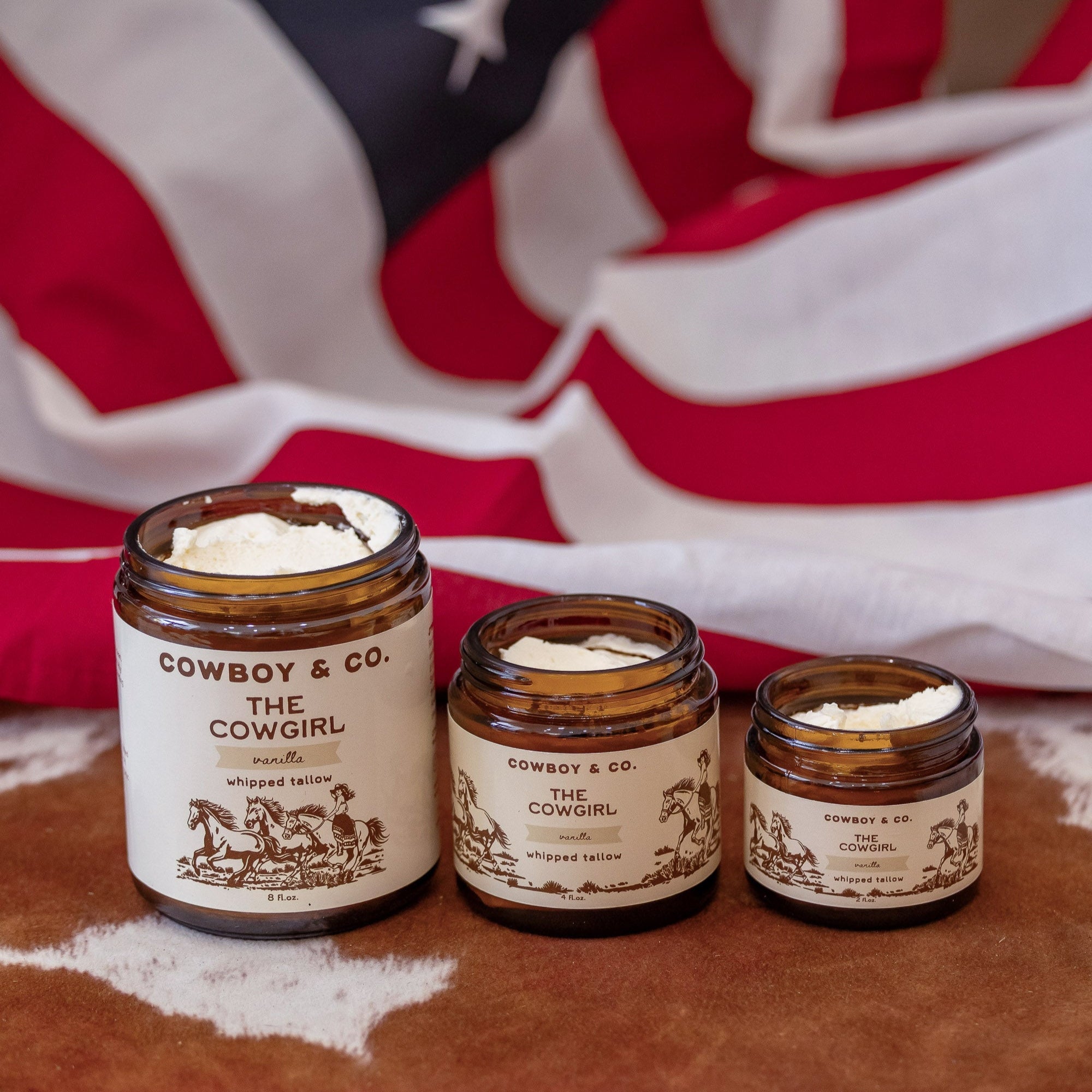 The Cowgirl - Vanilla Infused Organic Whipped Tallow Moisturizer