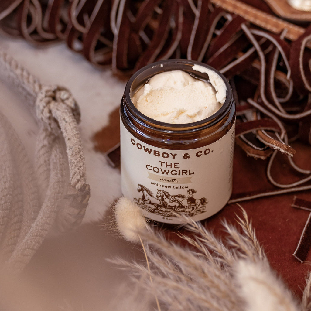 The Cowgirl - Vanilla Infused Organic Whipped Tallow Moisturizer
