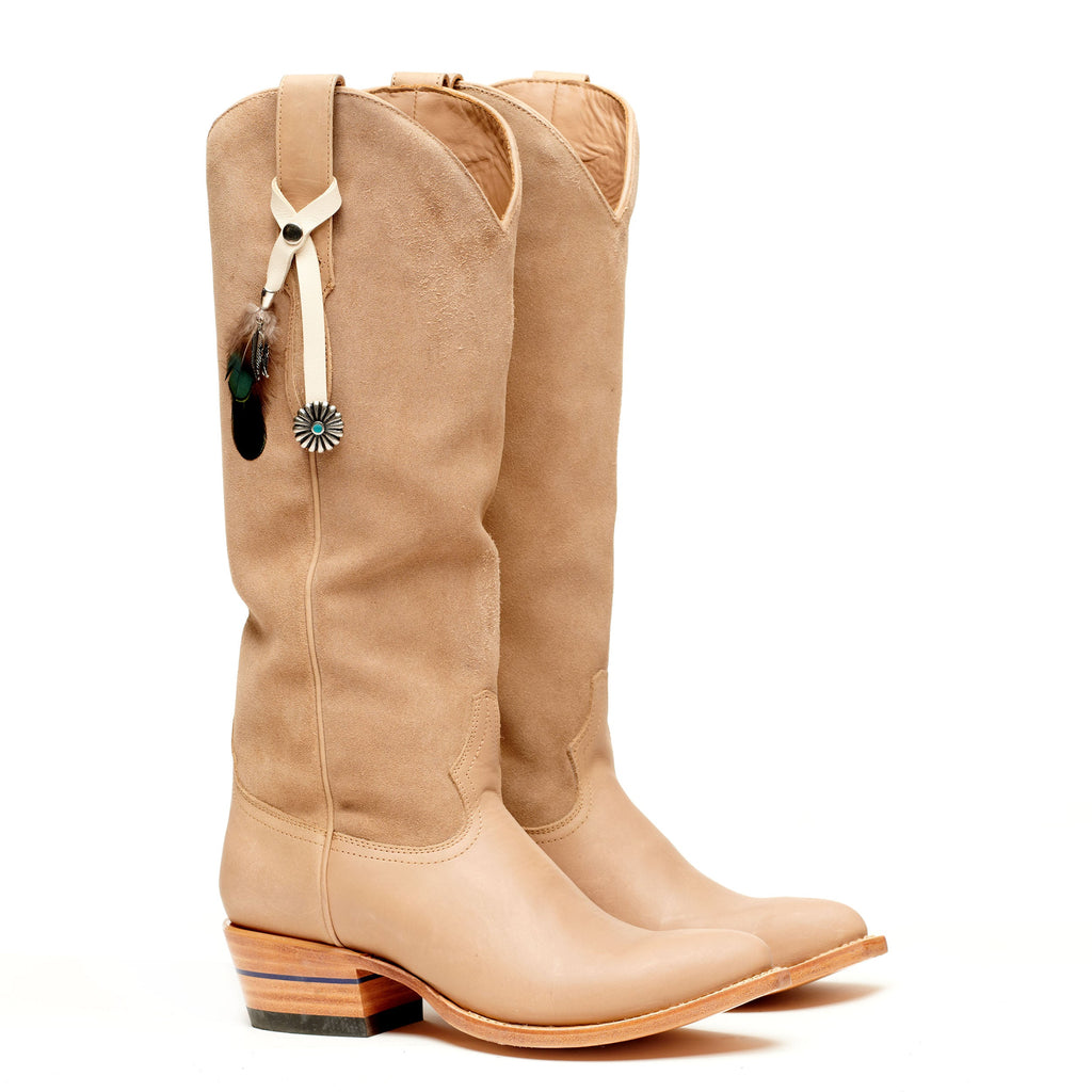 Feathered Boot Charm