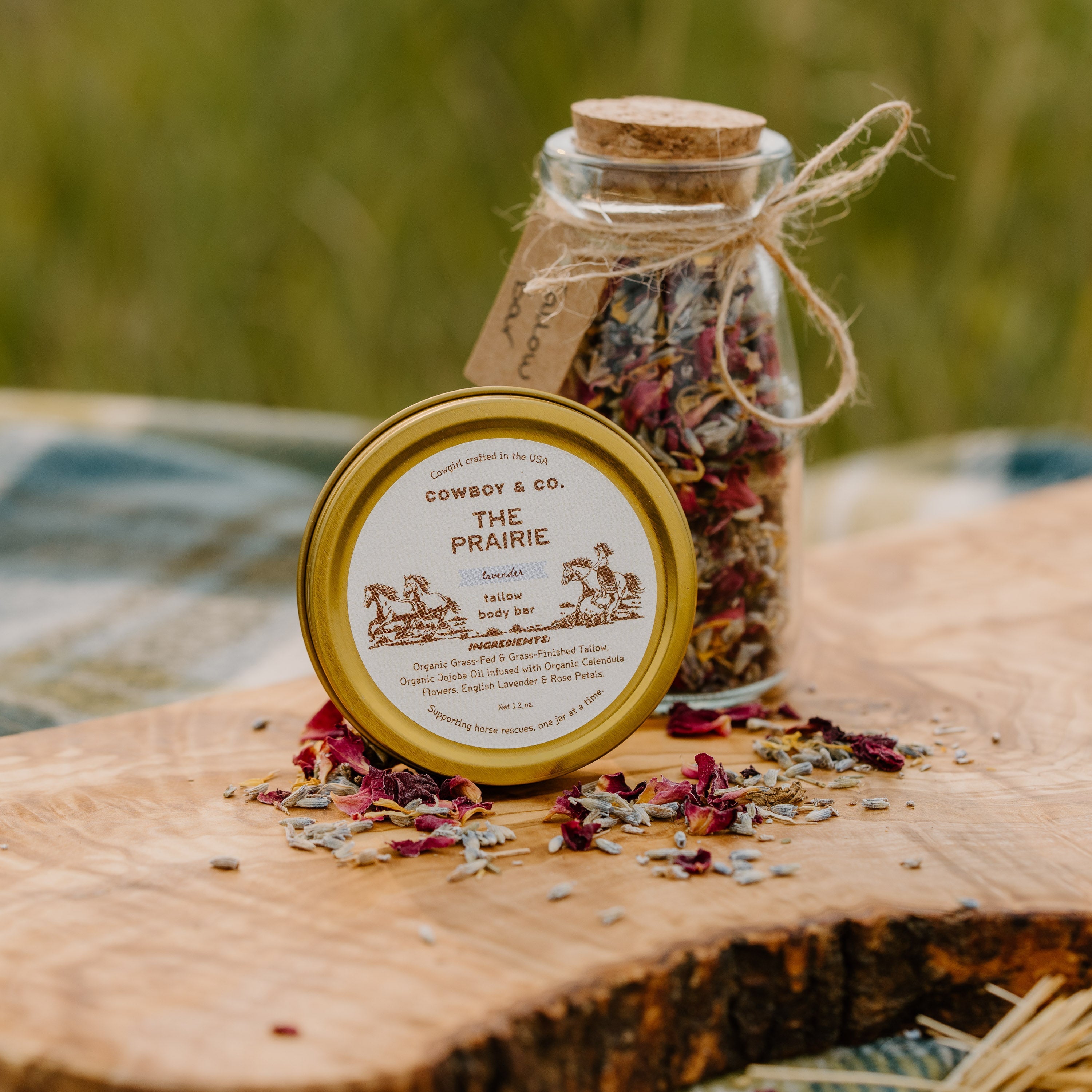 The Prairie - Lavender Infused Organic Tallow Body Bar