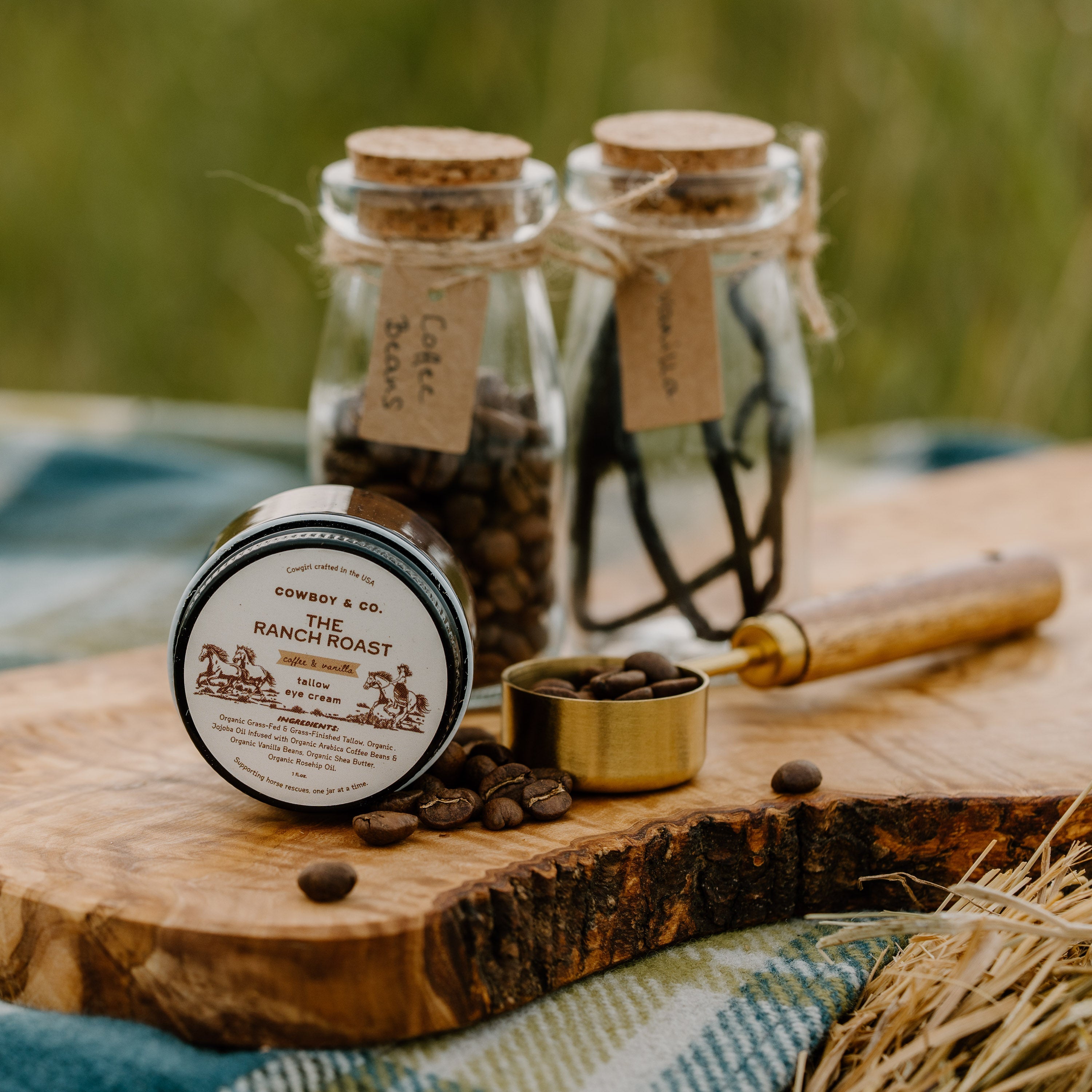 The Ranch Roast - Coffee & Vanilla Infused Organic Tallow Eye Cream