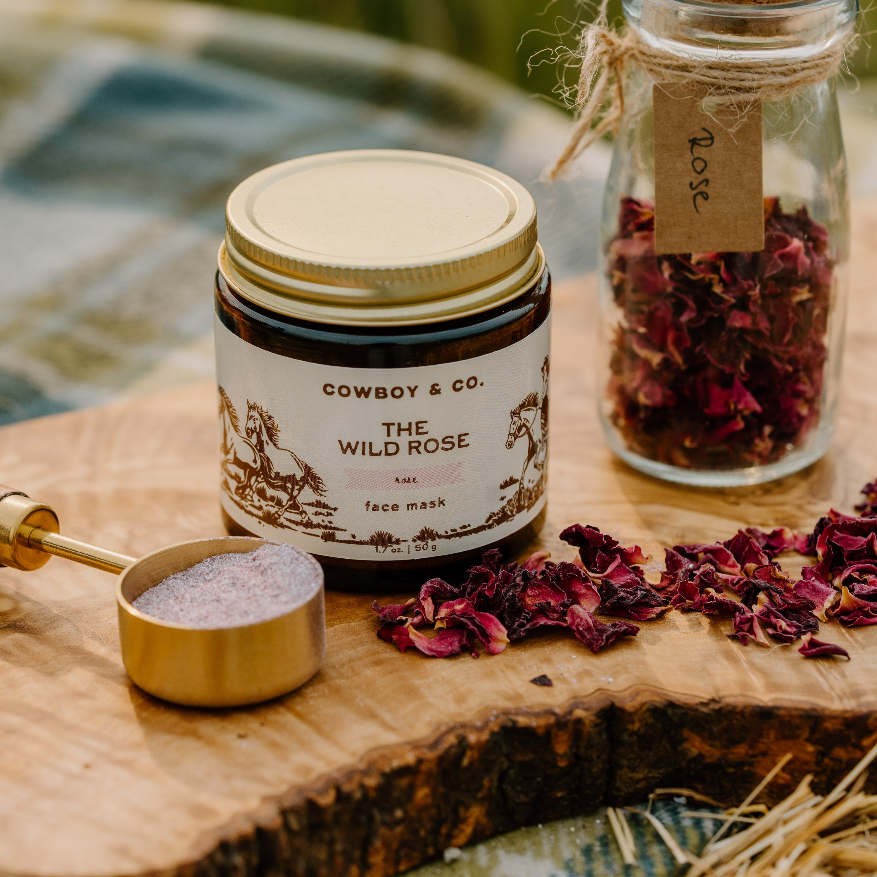 The Wild Rose - Organic Rose Clay Face Mask