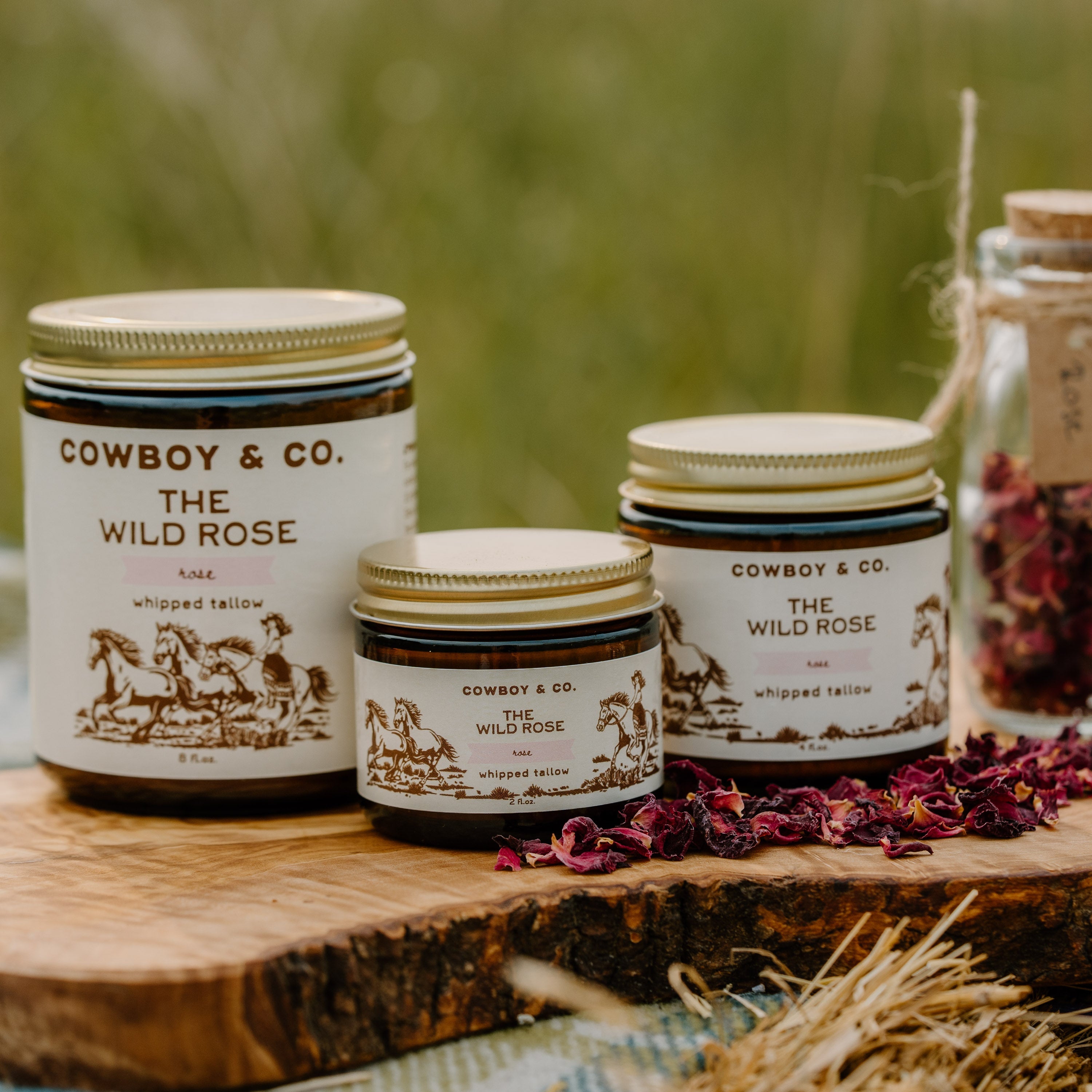 The Wild Rose - Rose Infused Organic Whipped Tallow Moisturizer