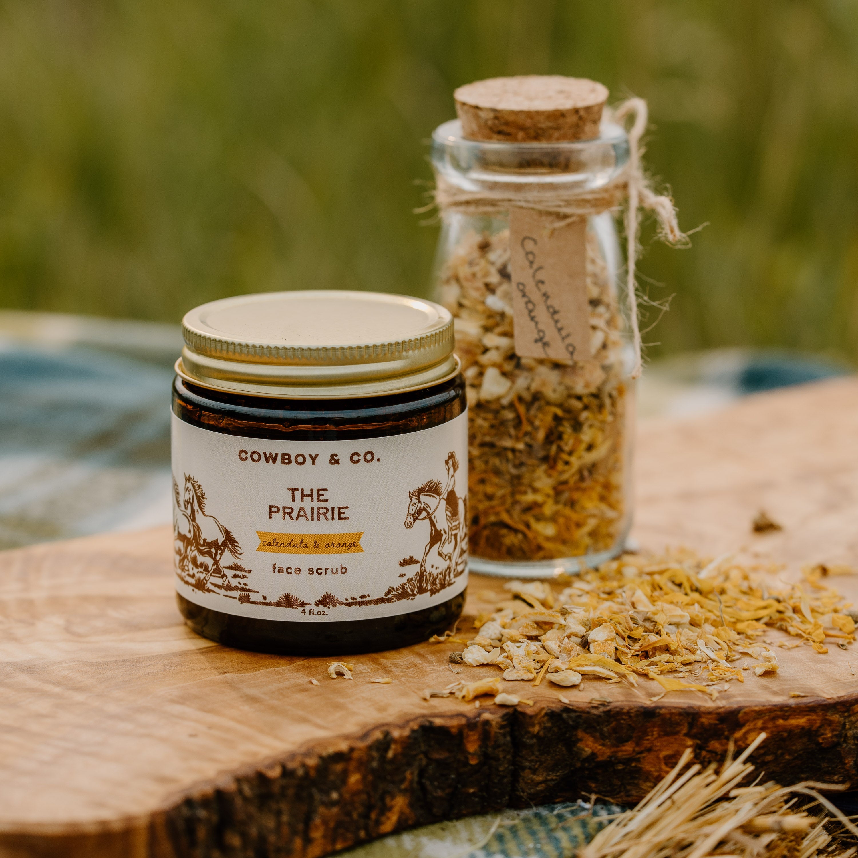 The Prairie - Organic Calendula & Sweet Orange Exfoliating Face Scrub