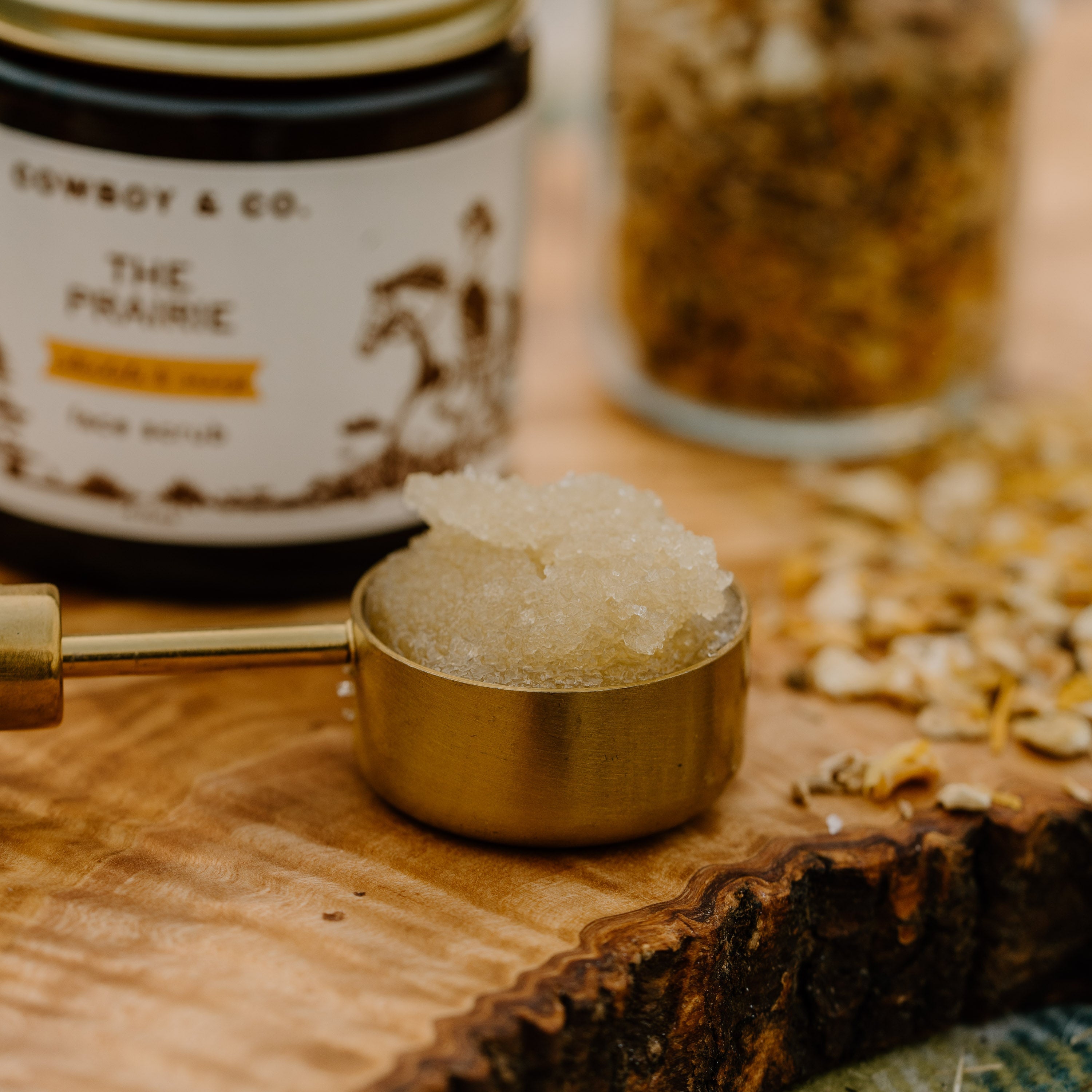 The Prairie - Organic Calendula & Sweet Orange Exfoliating Face Scrub