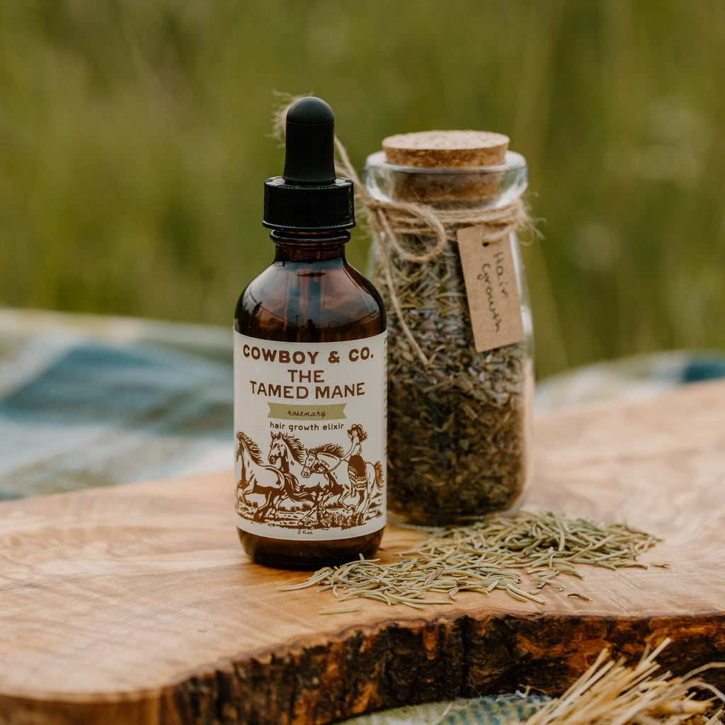 The Tamed Mane - Organic Rosemary Hair Growth Elixir