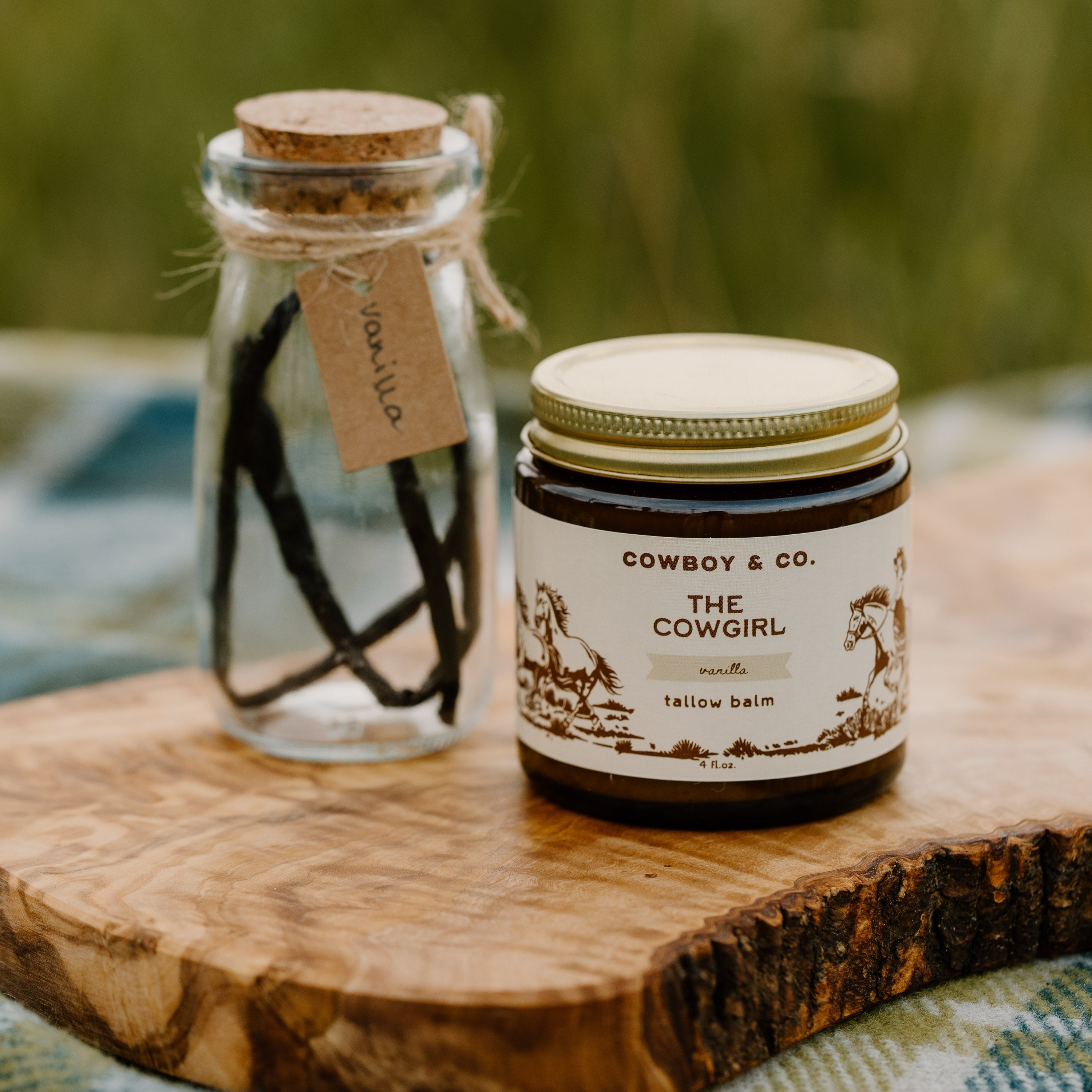 The Cowgirl - Vanilla Infused Organic Tallow Balm Moisturizer