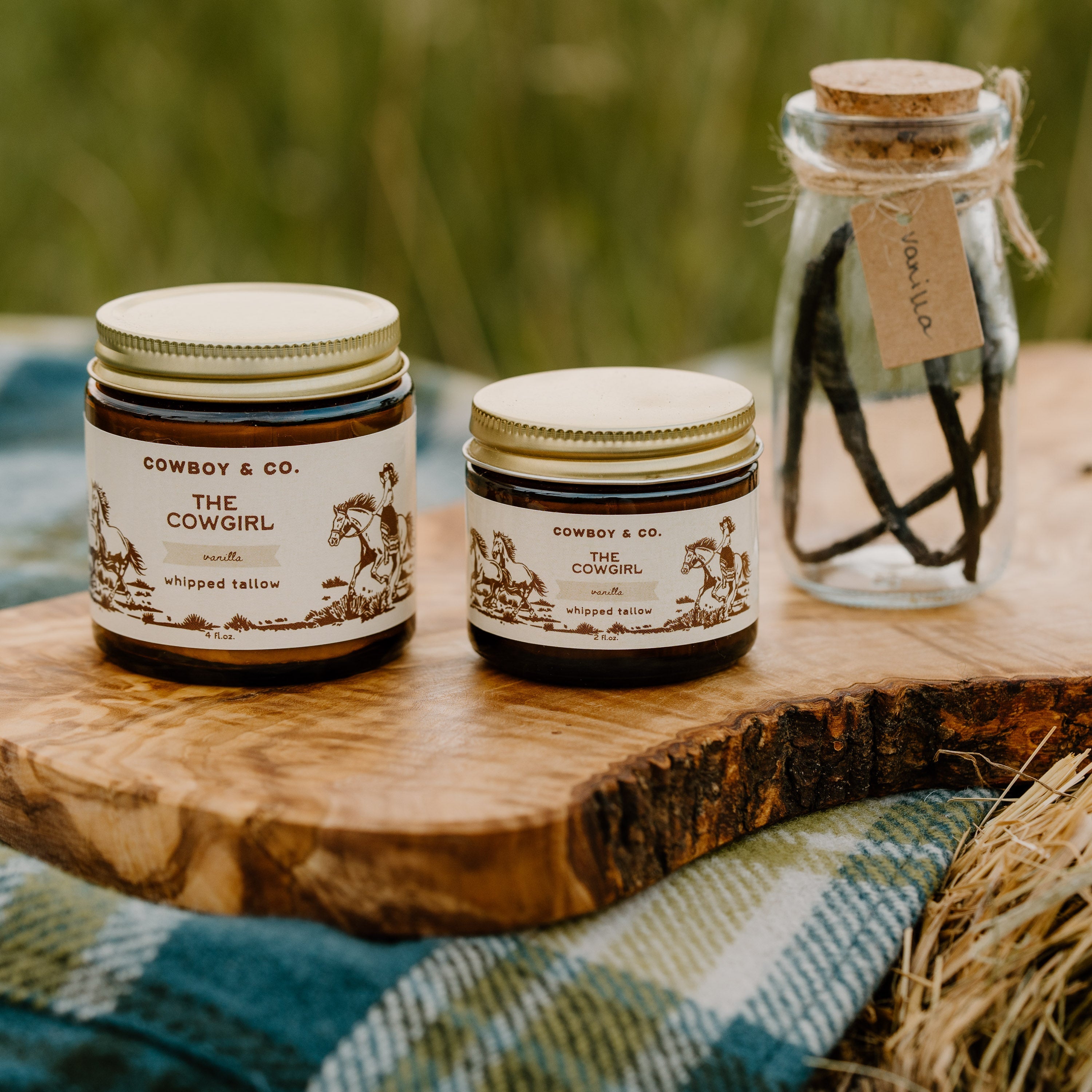 The Cowgirl - Vanilla Infused Organic Whipped Tallow Moisturizer