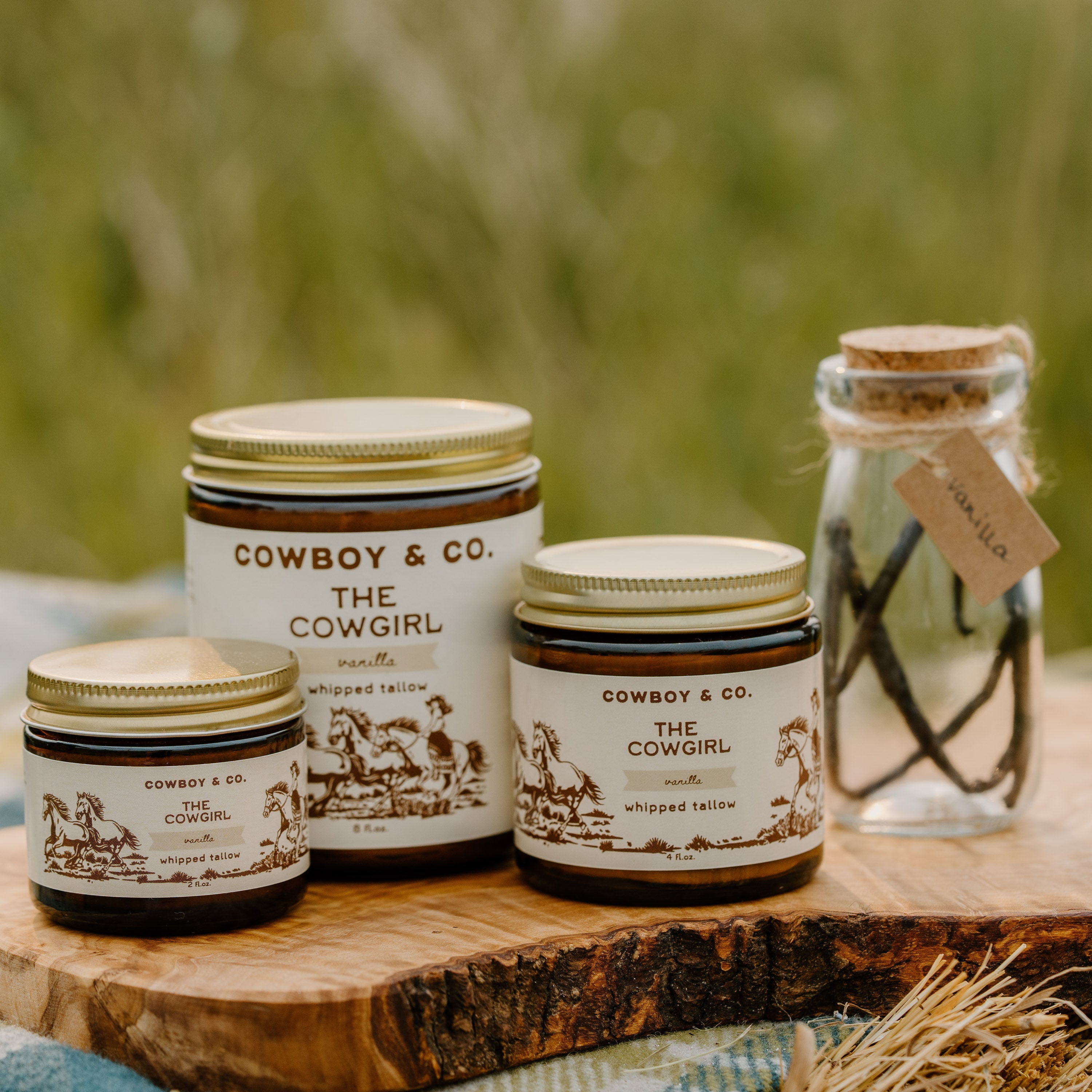 The Cowgirl - Vanilla Infused Organic Whipped Tallow Moisturizer