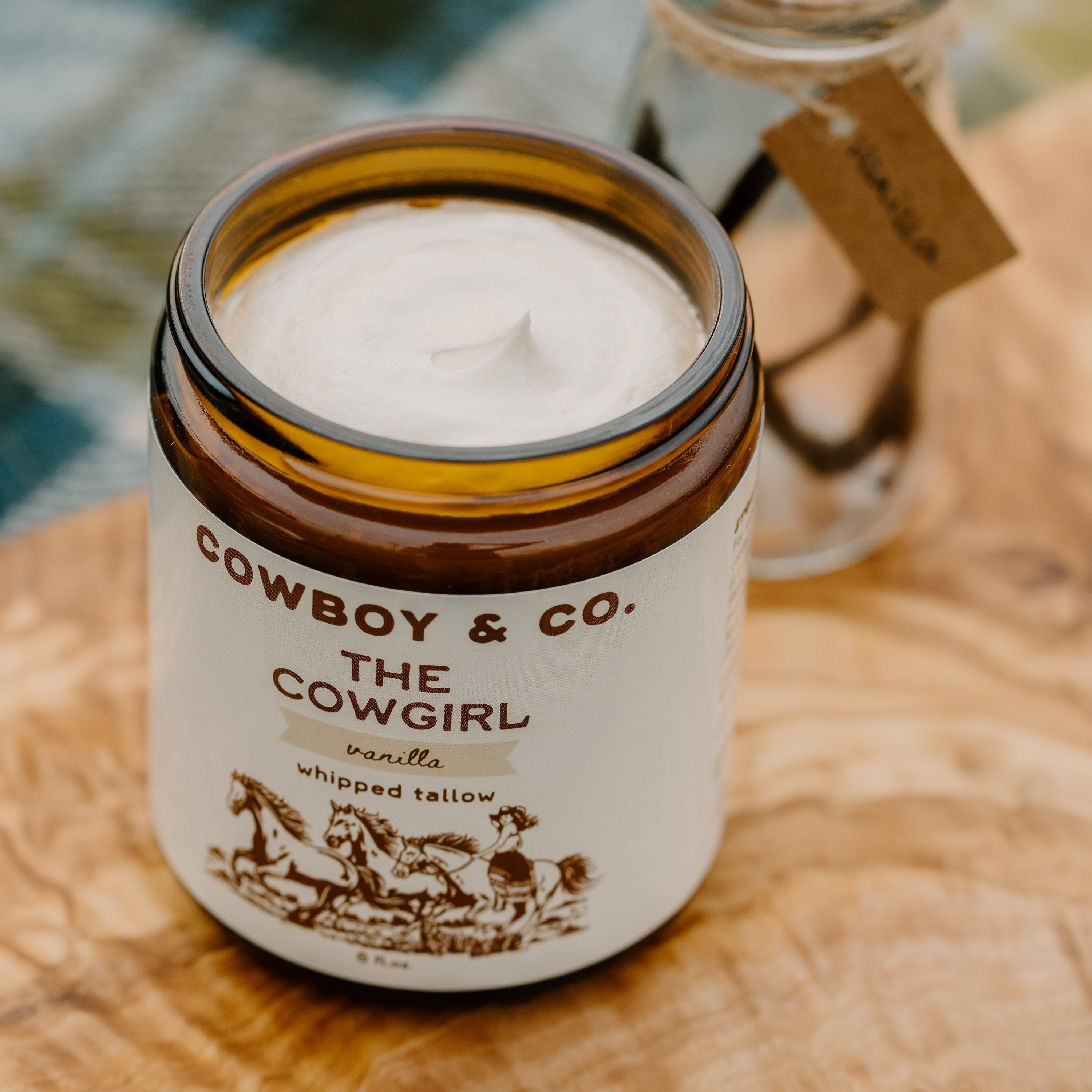 The Cowgirl - Vanilla Infused Organic Whipped Tallow Moisturizer